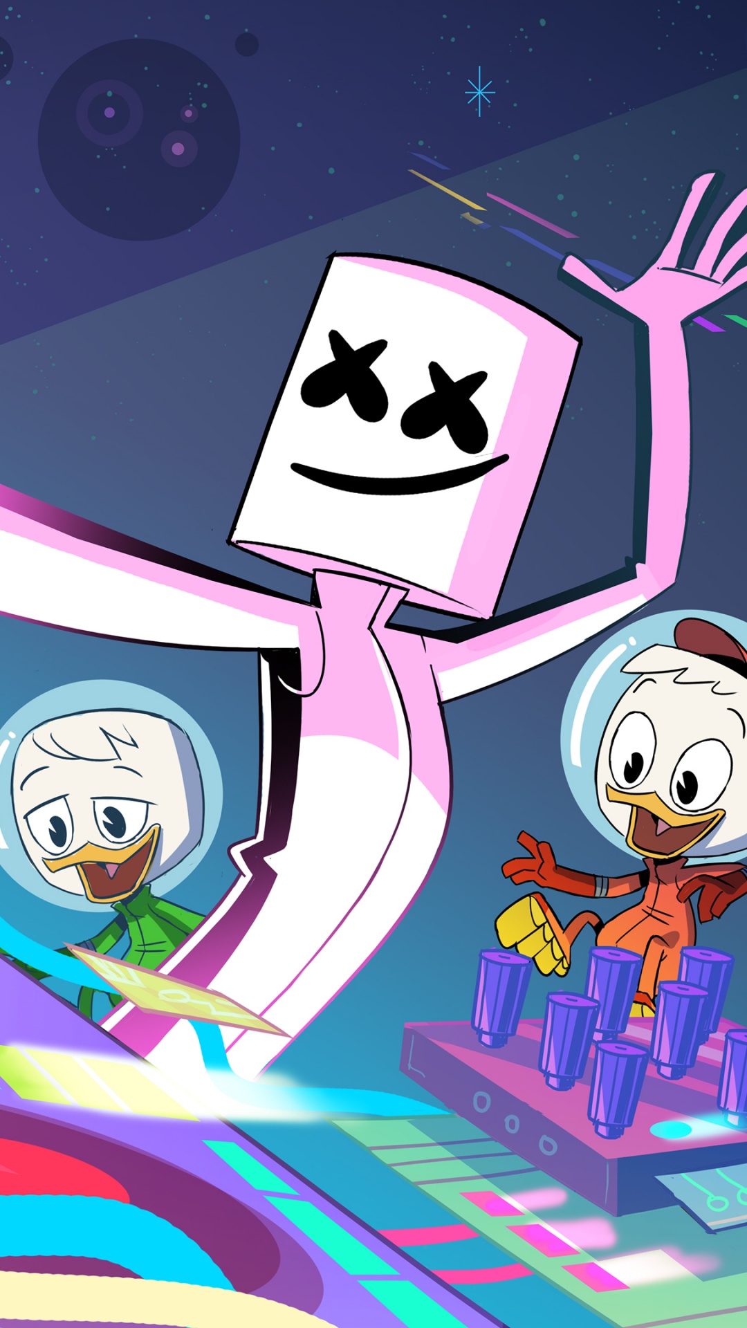 Обои муха, мультфильм, иллюстрация, графический дизайн, арт в разрешении 1080x1920