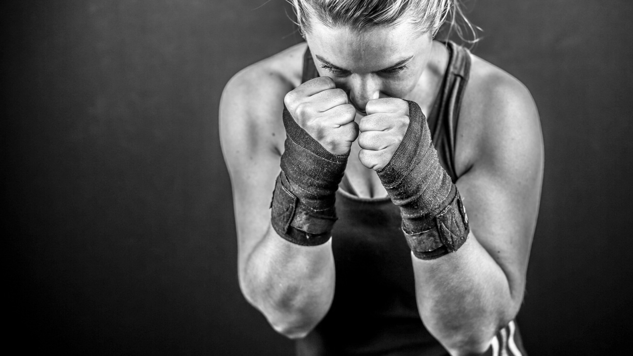 Обои бокс, рука, мышца, плечо, сустав в разрешении 1280x720