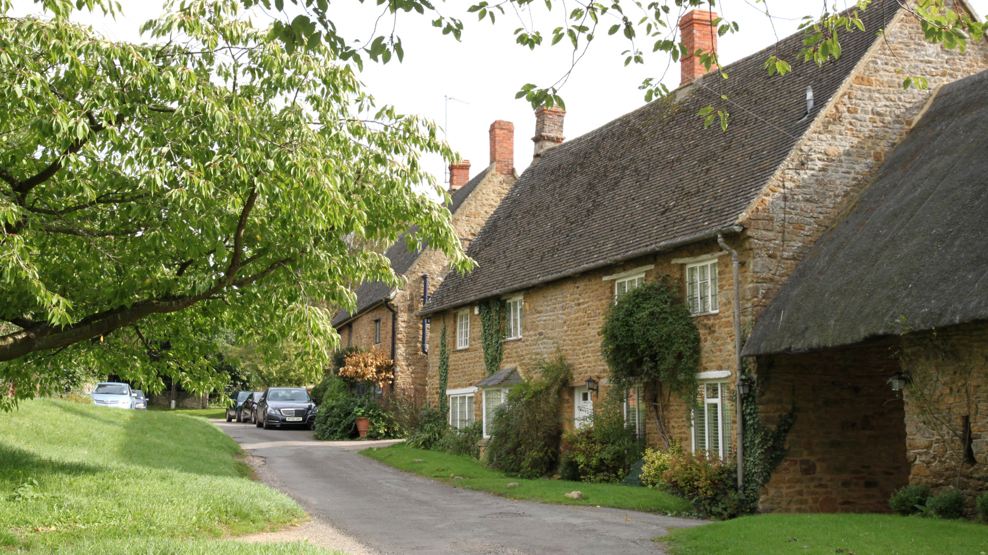 Обои коттедж, свойство, Хаус, родина, дом в разрешении 1920x1080