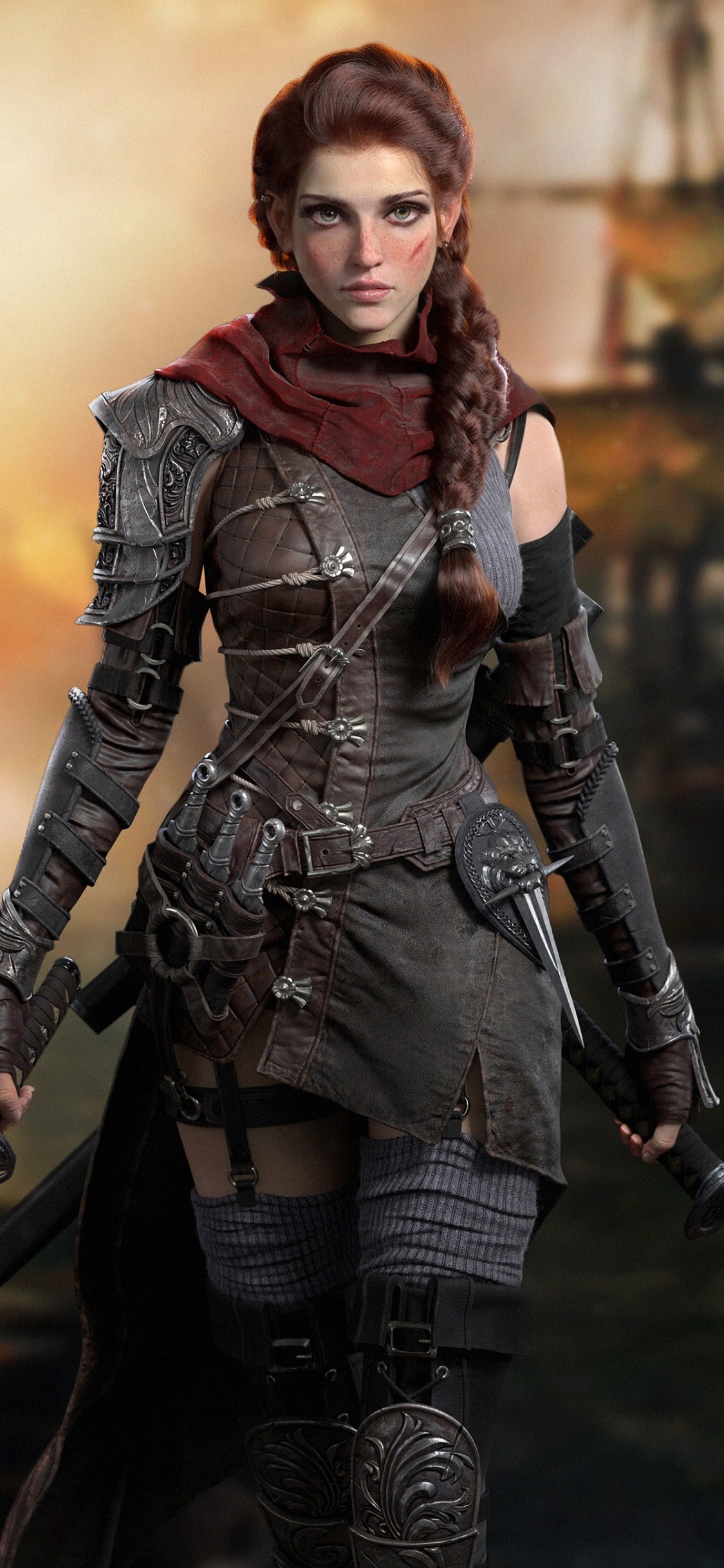 Обои арт, пиратство, кино, игры, компьютерная игра в разрешении 1125x2436