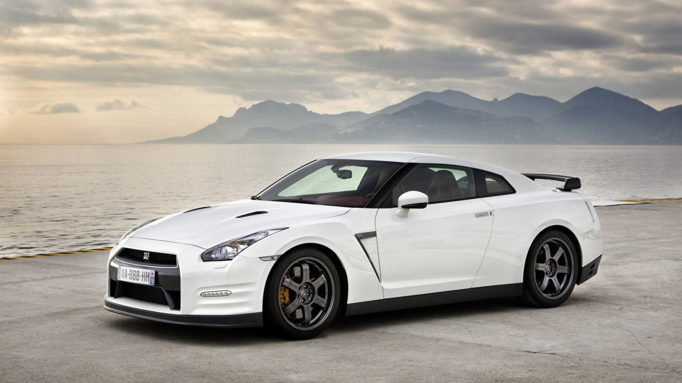 Обои 2012 Ниссан ГТ-Р, Ниссан, авто, суперкар, спорткар в разрешении 1366x768
