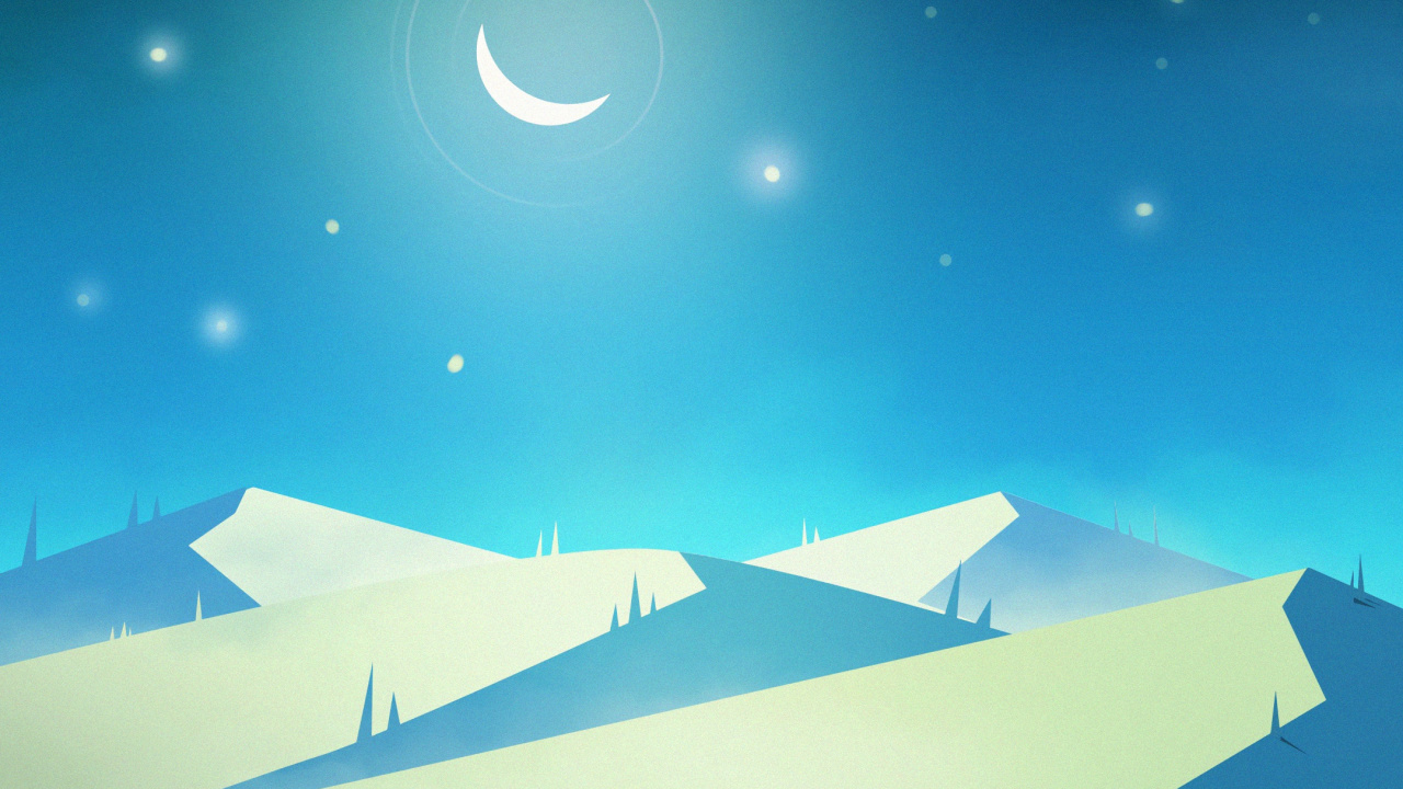 Обои иллюстрация, синий, дневное время, архитектура, лазурный в разрешении 1280x720