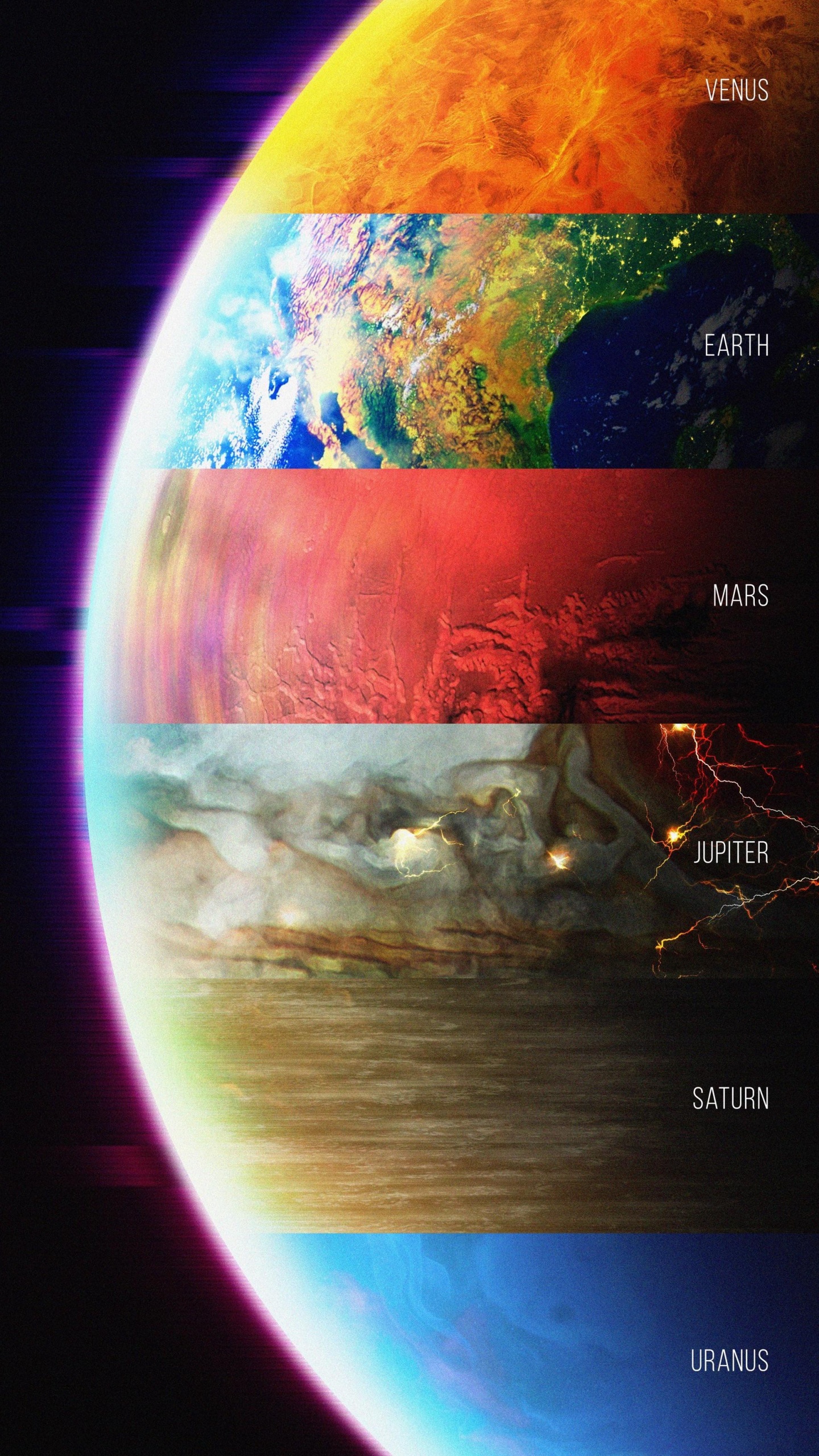 Обои атмосфера, мир, природа, астрономический объект, наука в разрешении 1440x2560