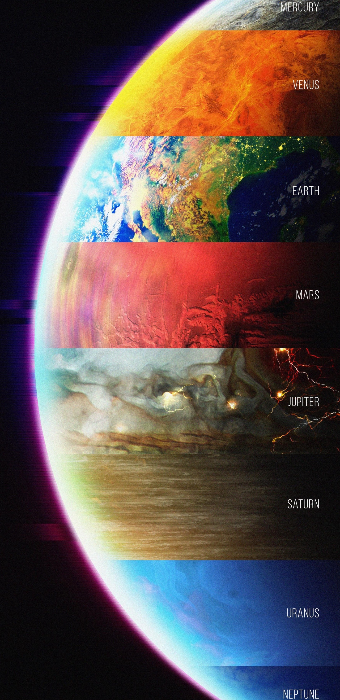 Обои атмосфера, мир, природа, астрономический объект, наука в разрешении 1440x2960