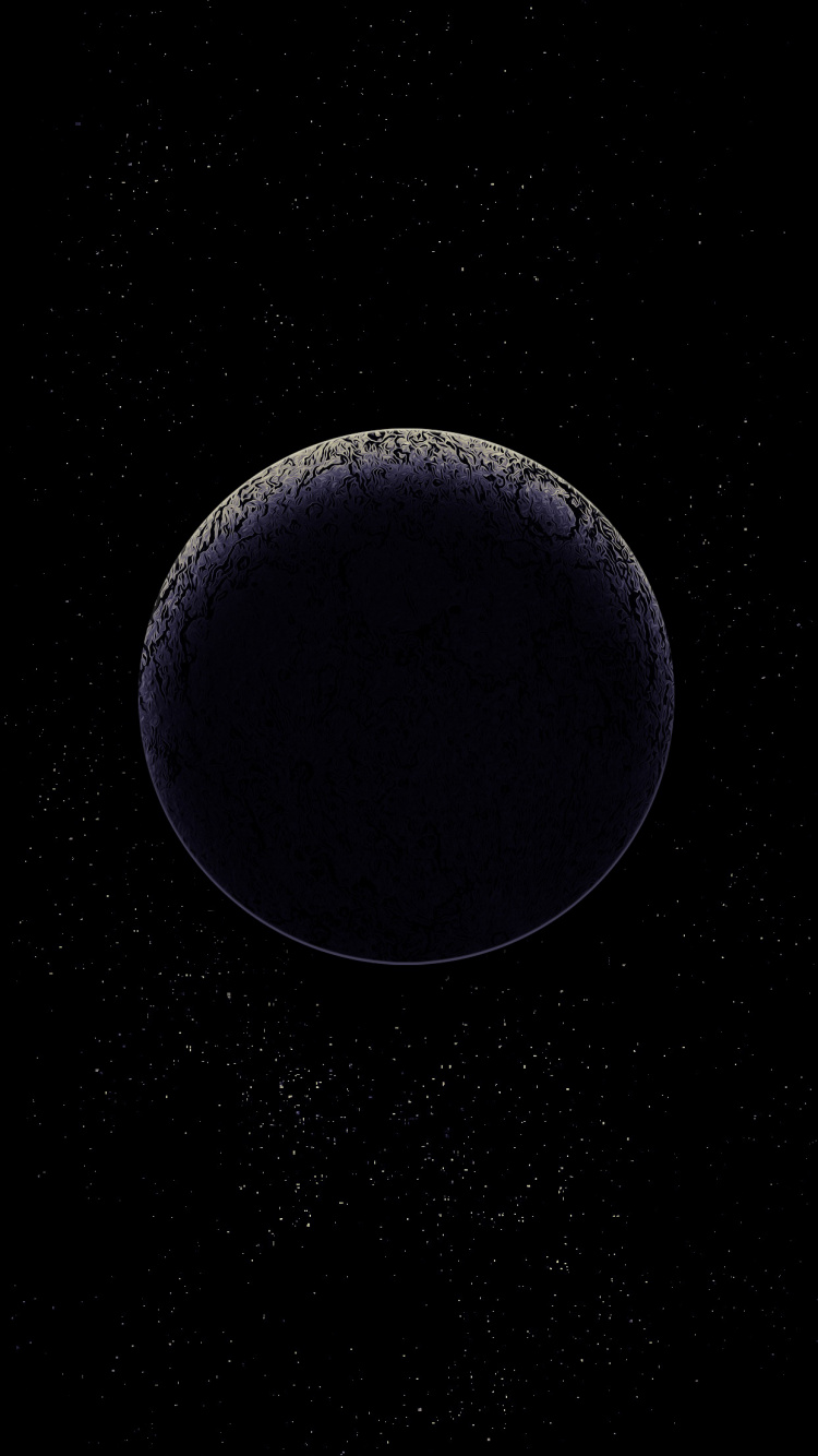 Обои асфальт, дорожное покрытие, серый цвет, астрономический объект, круг в разрешении 750x1334