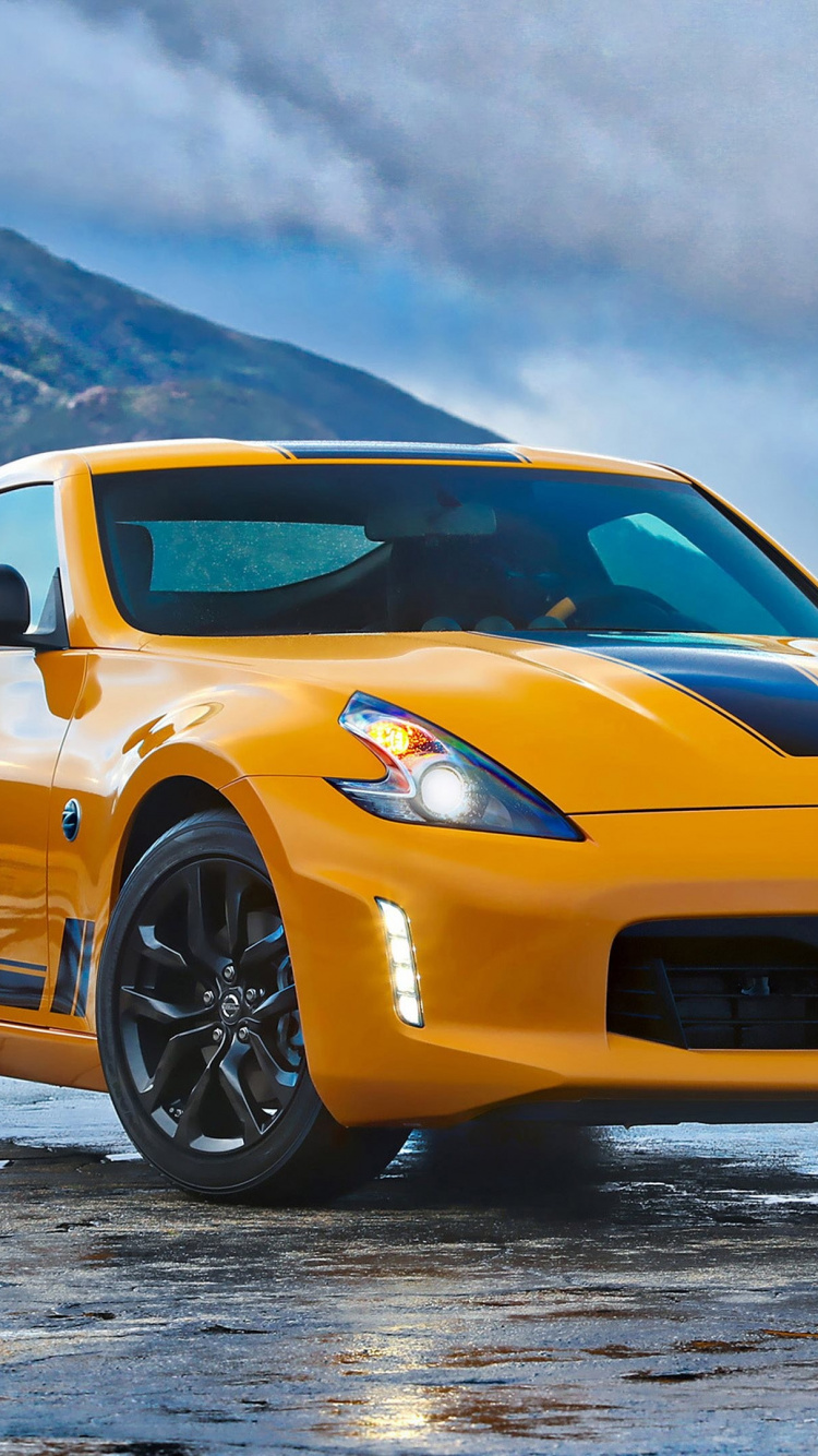 Обои 2018 Ниссан 370z вышли, Ниссан, спорткар, авто, nissan 370z в разрешении 750x1334