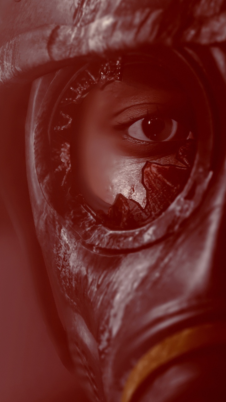 Обои Обитель Зла 2, капком, красный цвет, вода, губа в разрешении 720x1280