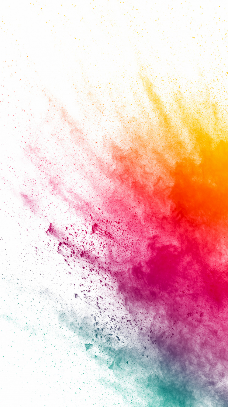 Обои бумага, цветной, футболка, живопись, акварельная живопись в разрешении 750x1334