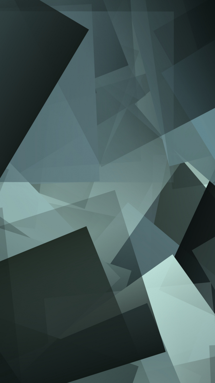 Обои куб, синий, архитектура, линия, дизайн в разрешении 750x1334