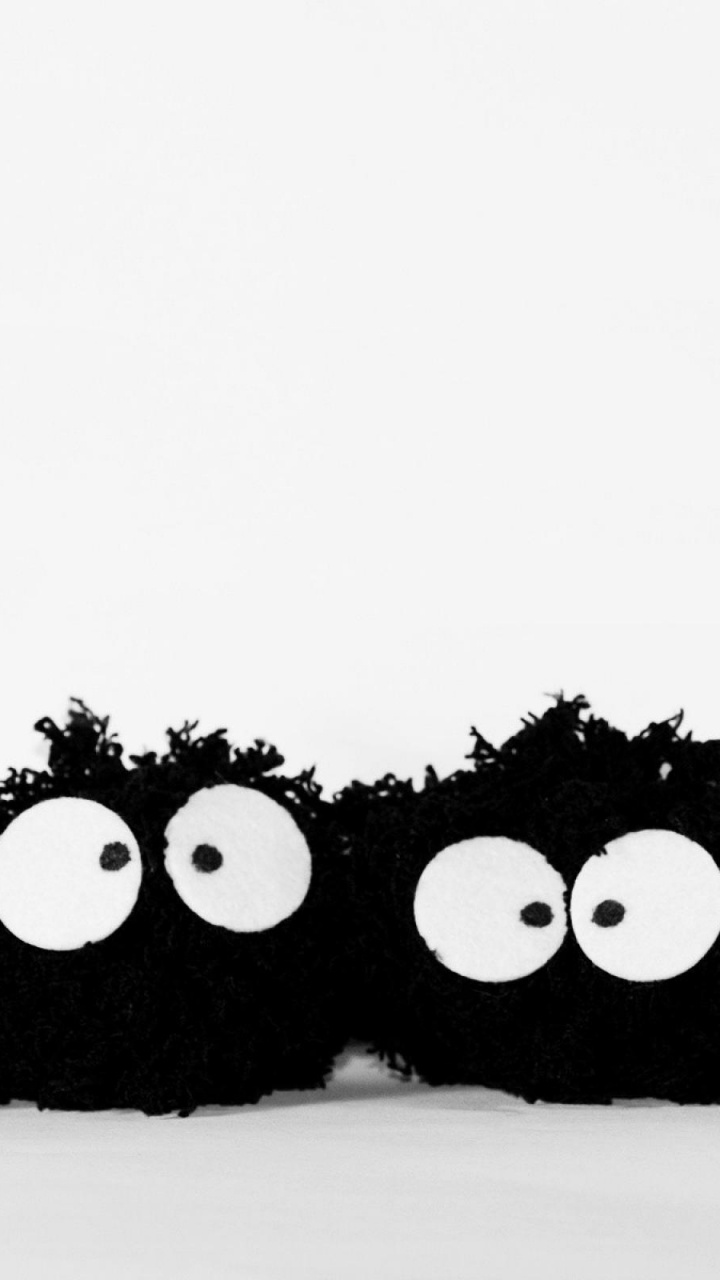 Обои забавное существо, Юмор, мультфильм, развлечение, черный в разрешении 720x1280