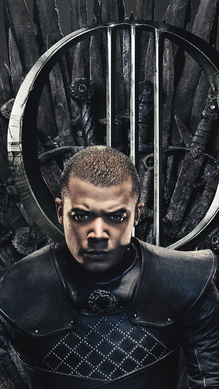 Обои Игра престолов, Ночной Король, Игра Престолов - 8 сезон, черный, прохлада в разрешении 750x1334