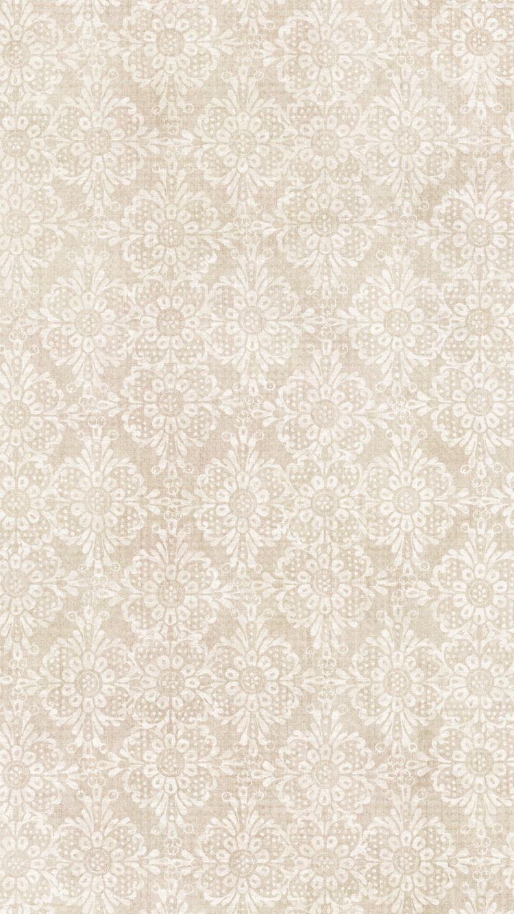 Обои кружево, цвет беж, ткань, свадьба, узор в разрешении 750x1334