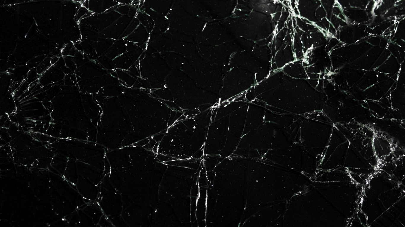 Обои стекло, черный, линия, атмосфера, темнота в разрешении 1366x768