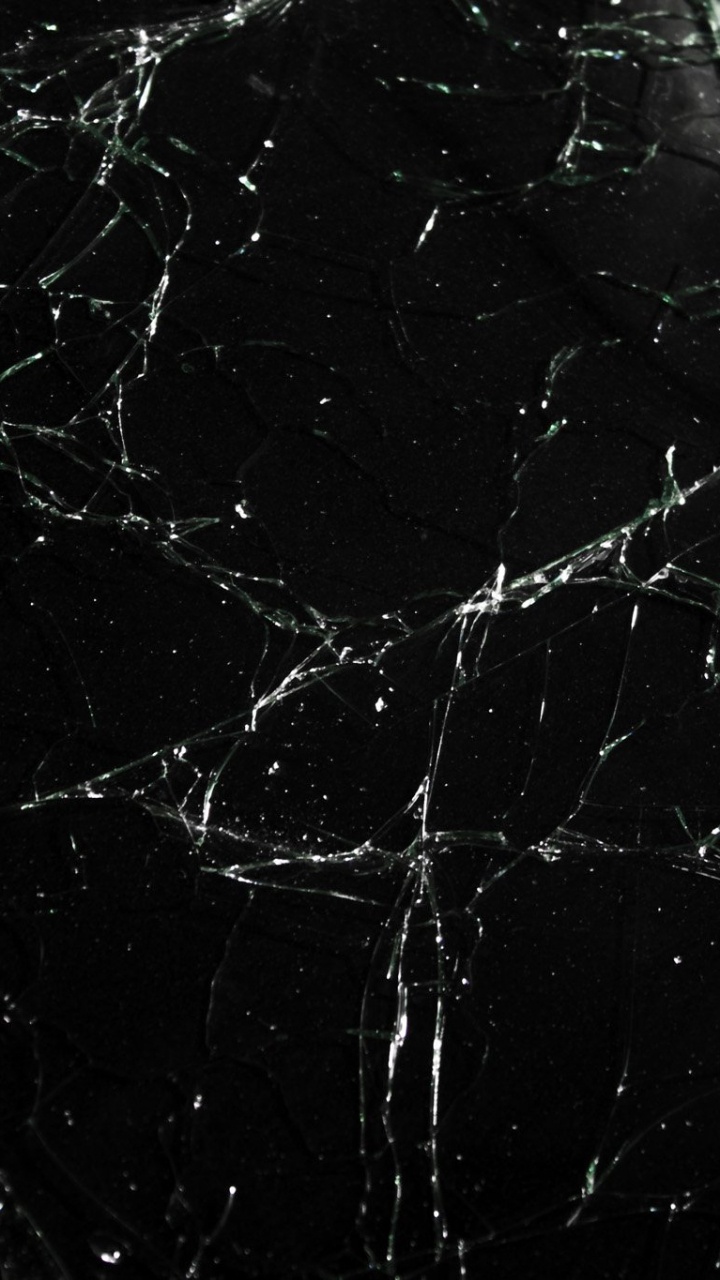 Обои стекло, черный, линия, атмосфера, темнота в разрешении 720x1280