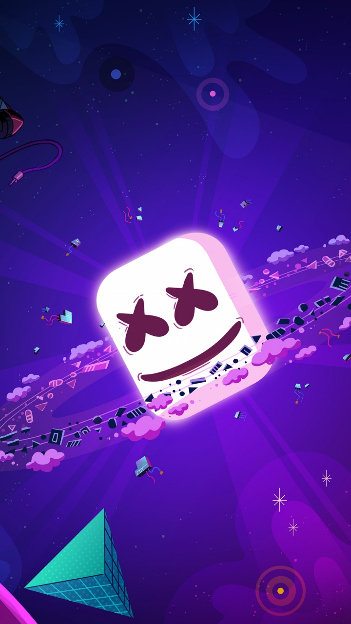 Обои муха, графический дизайн, пурпур, Фиолетовый, Визуальный эффект освещения в разрешении 720x1280