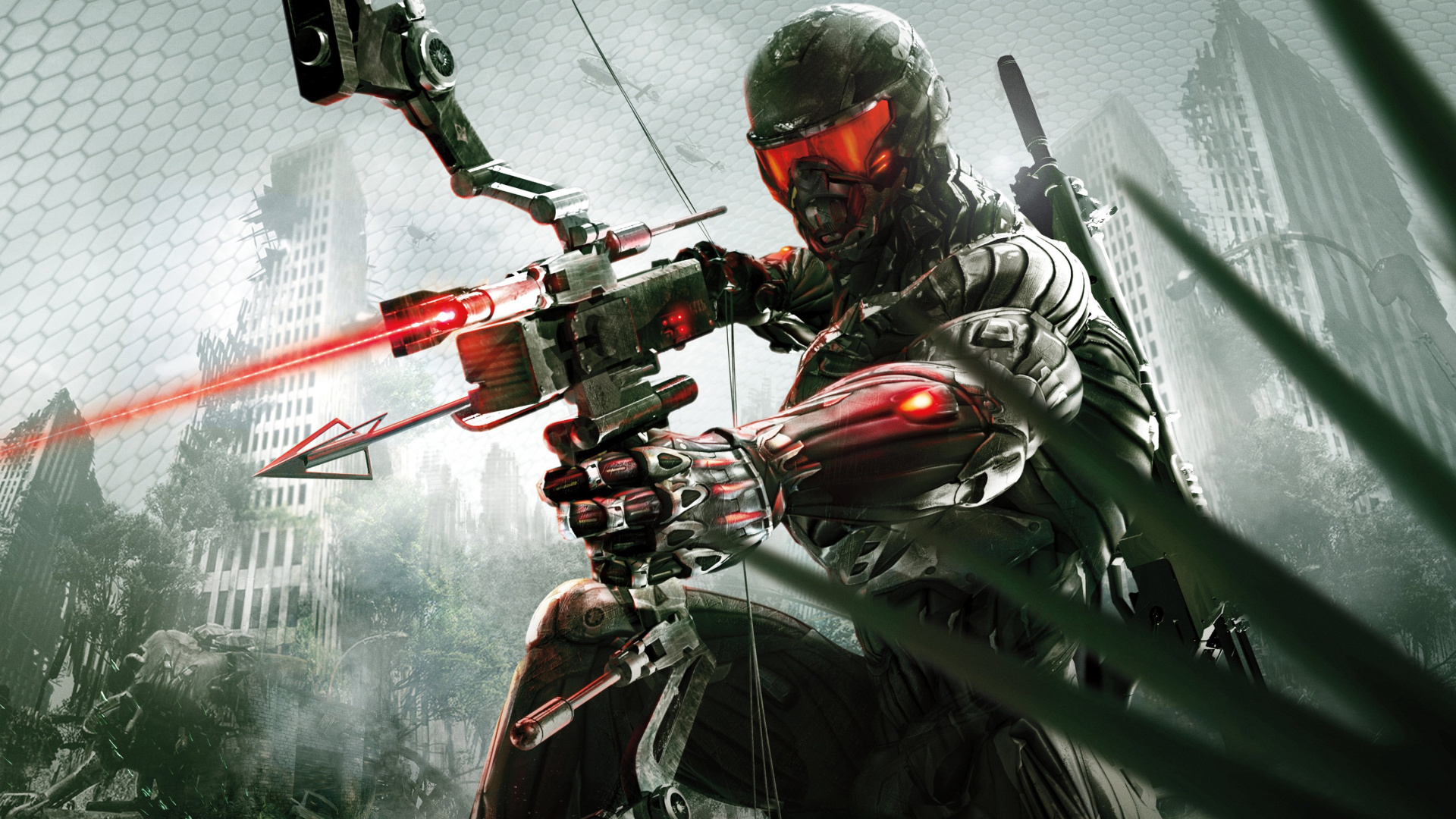 Обои crysis 3, crysis, electronic arts, xbox 360, компьютерная игра в разрешении 1920x1080