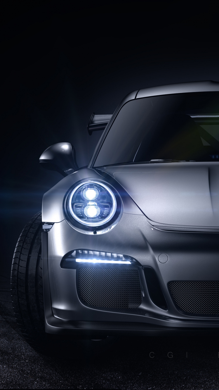 Обои porsche 911 gt2, Порше, авто, спорткар, суперкар в разрешении 750x1334