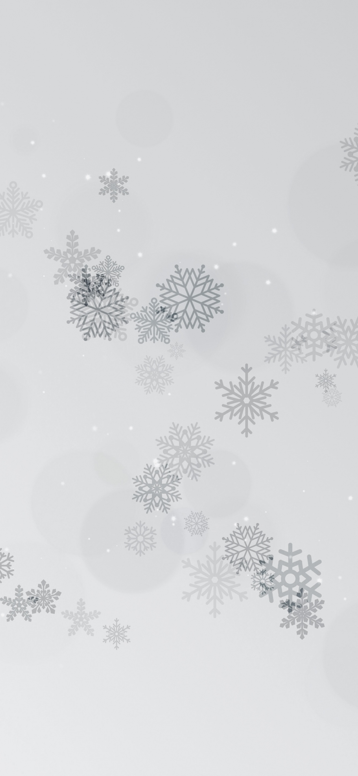 Обои Снежинка, арт, узор, цветоножка, событие в разрешении 1242x2688