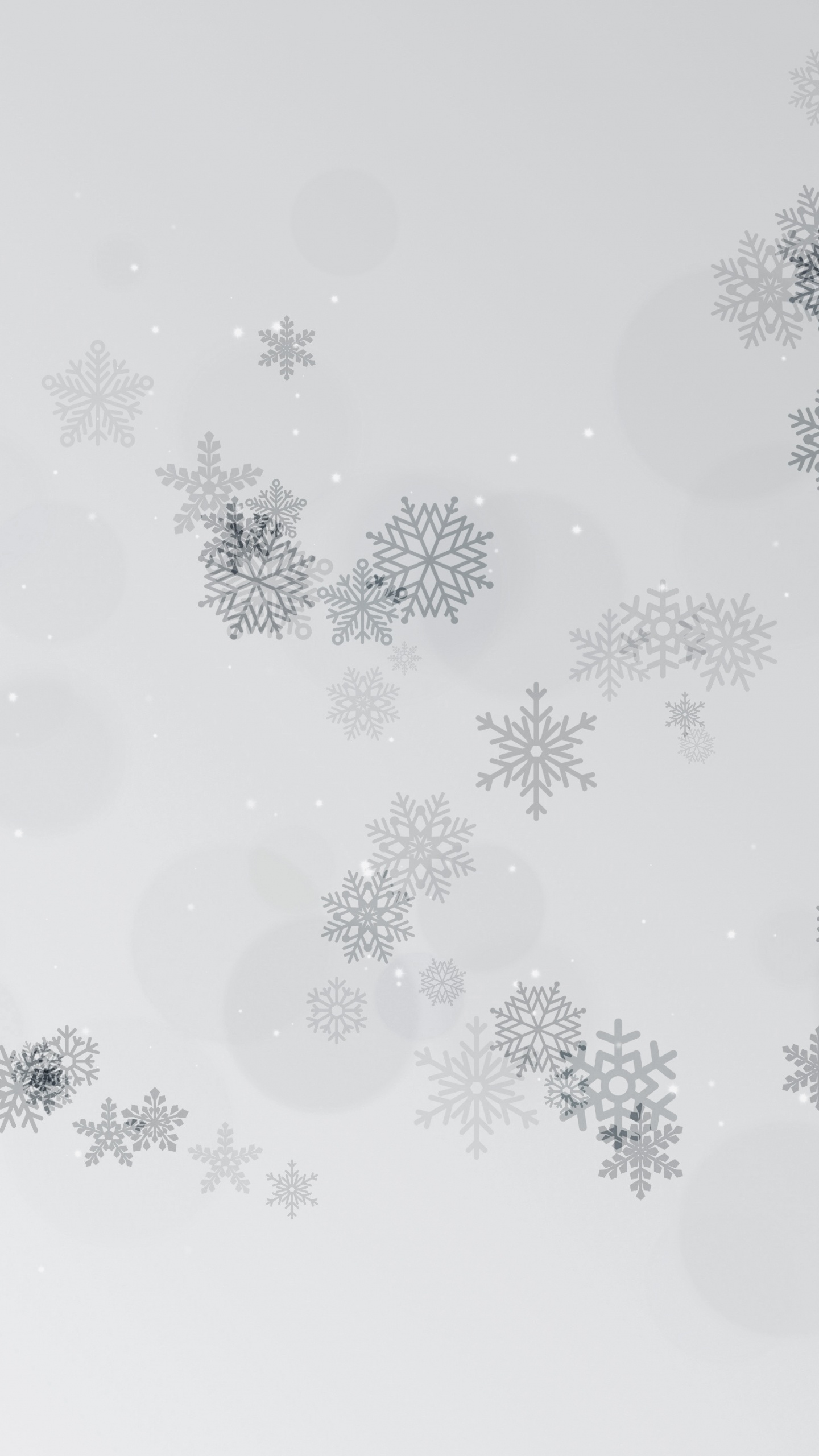 Обои Снежинка, арт, узор, цветоножка, событие в разрешении 1440x2560