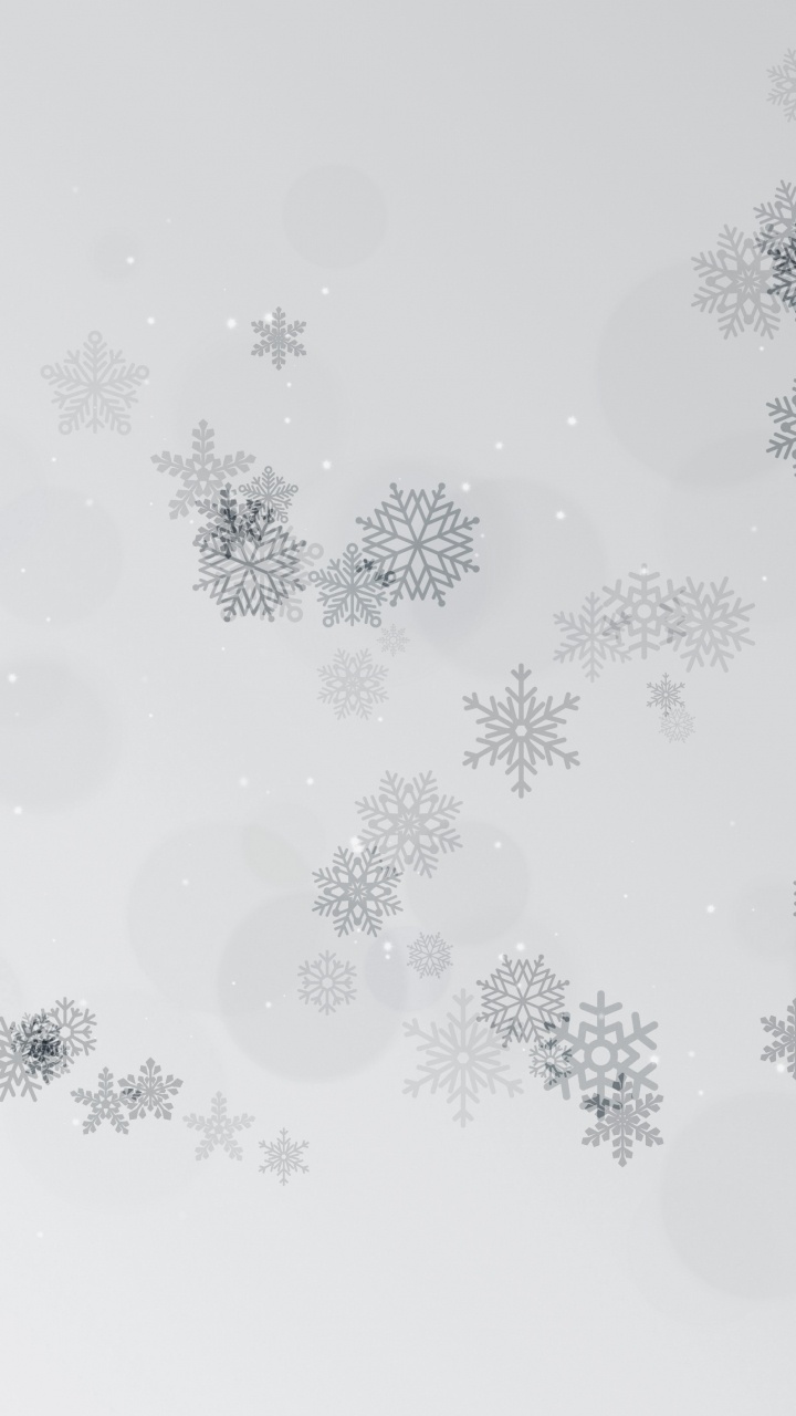 Обои Снежинка, арт, узор, цветоножка, событие в разрешении 720x1280