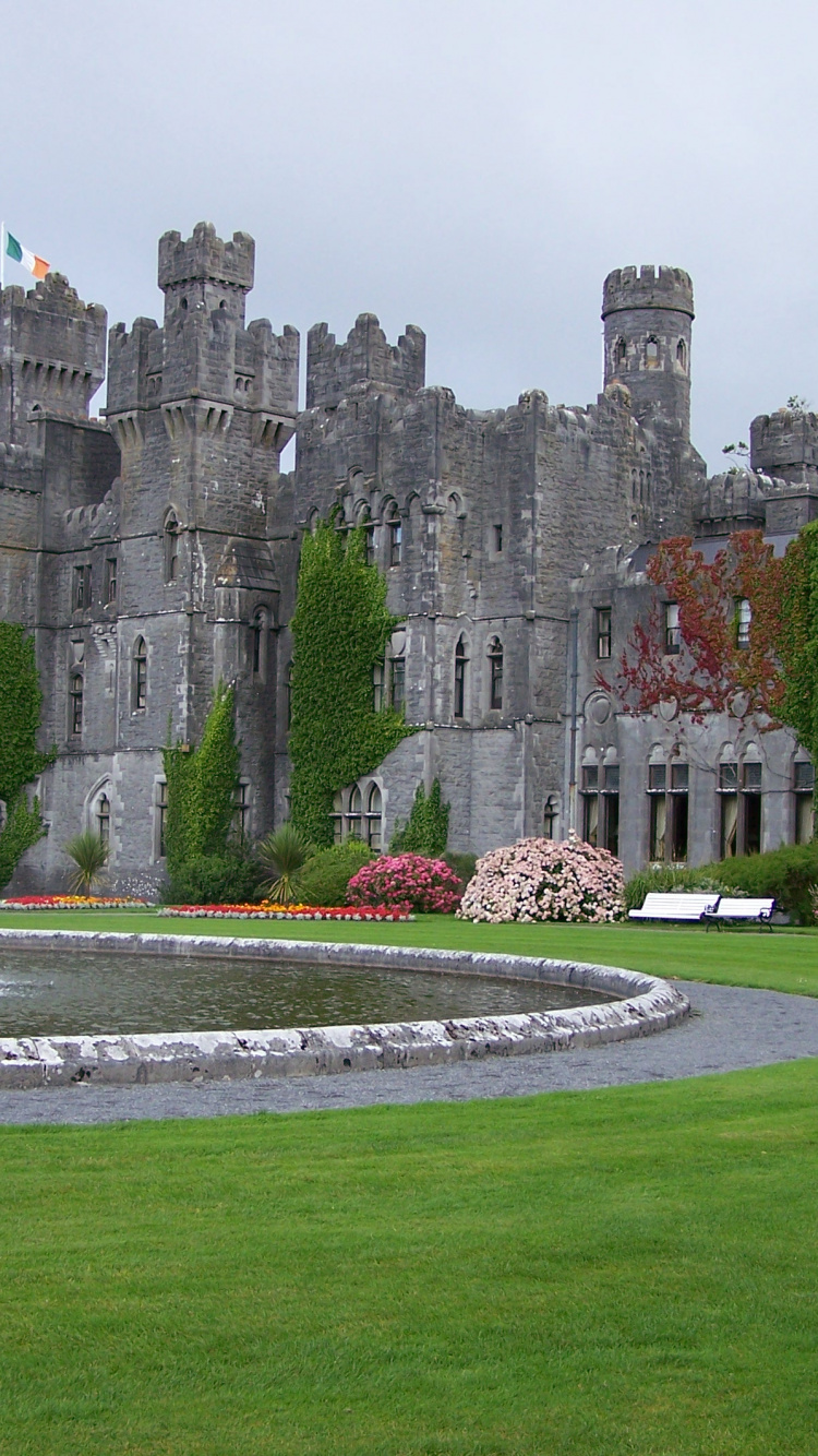 Обои Цун, Лох-Корриб, замок, имущество, здание в разрешении 750x1334