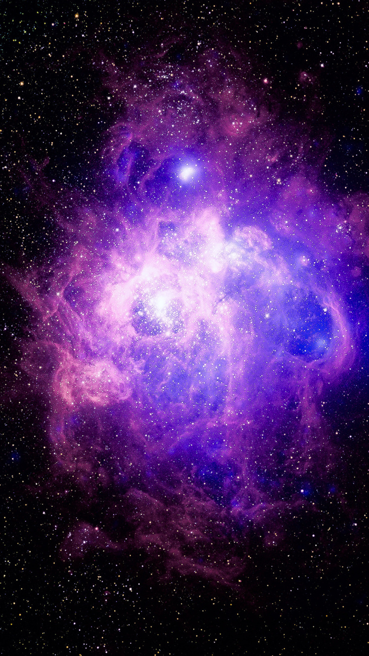 Обои человек на луне iii, человек на луне iii избранный, атмосфера, туманность, пурпур в разрешении 750x1334