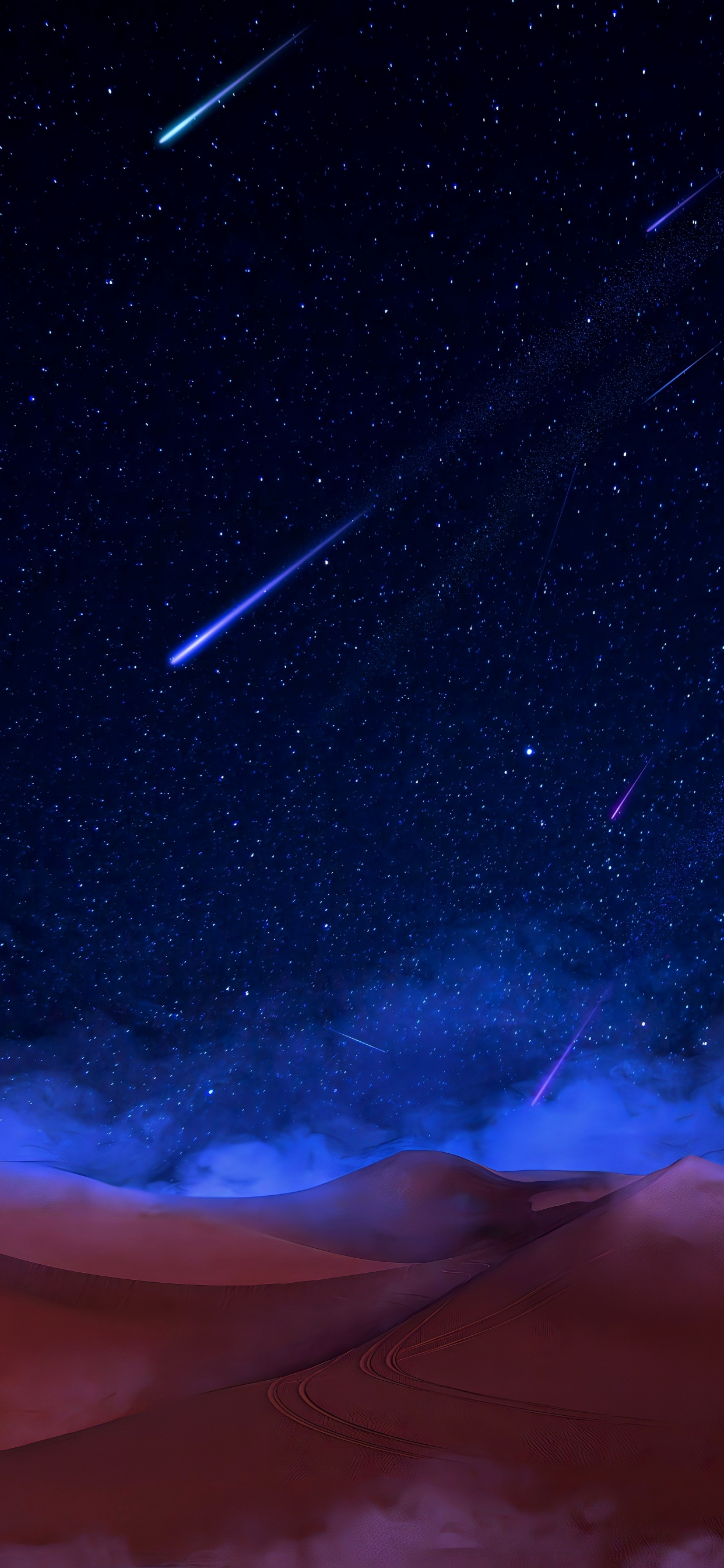 Обои космическое пространство, Астрономия, атмосфера, космос, синий в разрешении 1242x2688