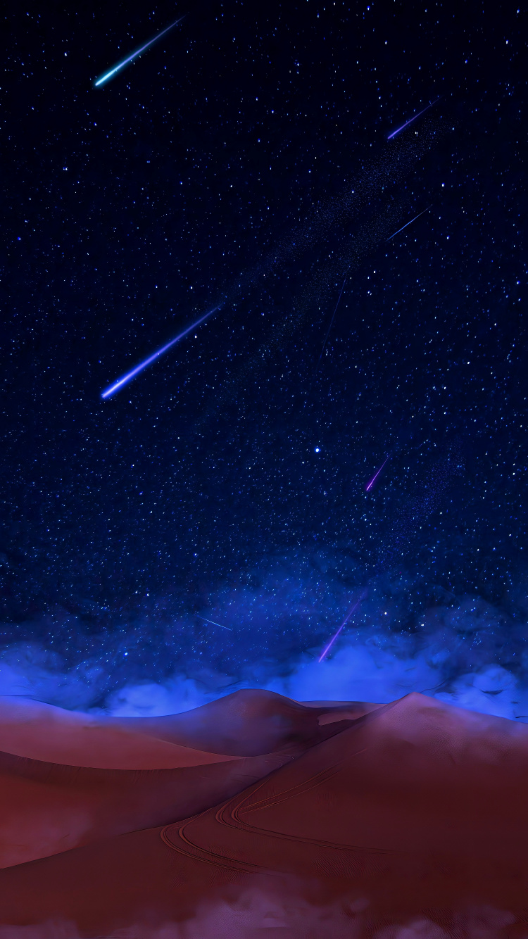 Обои космическое пространство, Астрономия, атмосфера, космос, синий в разрешении 750x1334