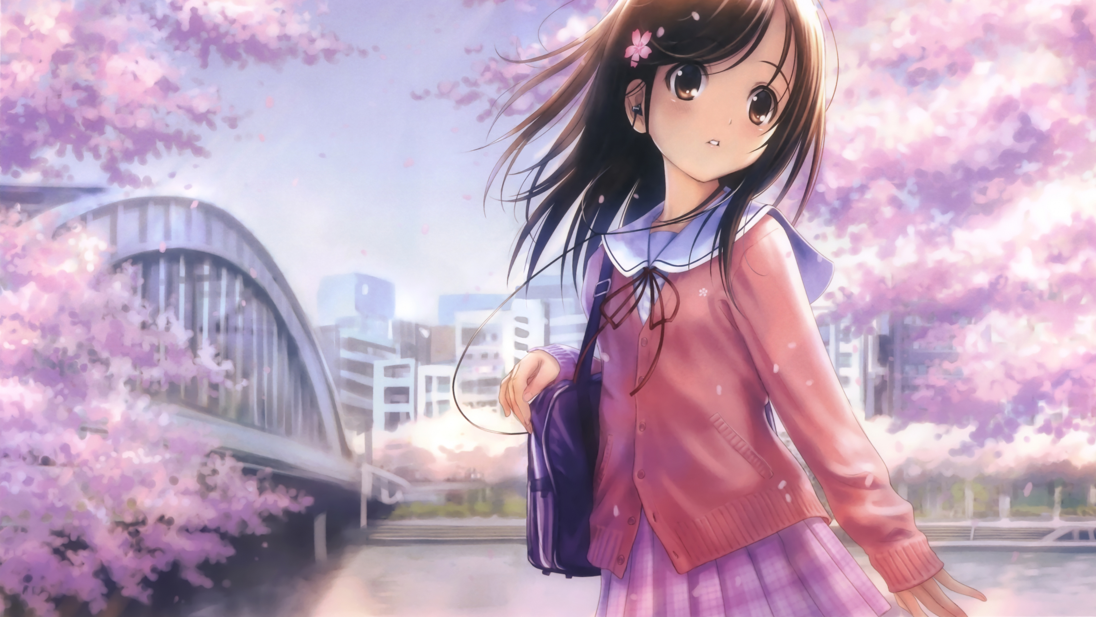 Обои музыка, видео, постер, длинные волосы, каштановые волосы в разрешении 3840x2160