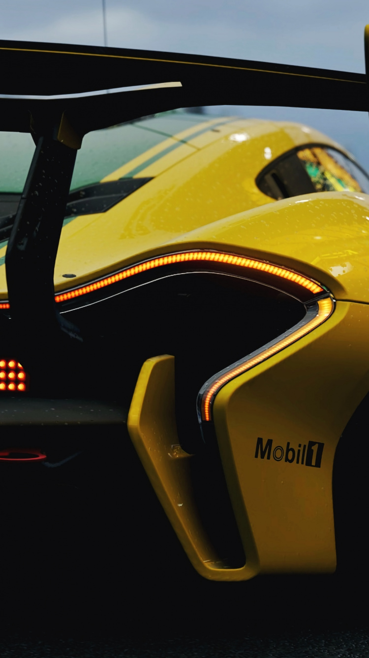 Обои Макларен Р1 ГТП, mclaren automotive, спорткар, Макларен, авто в разрешении 750x1334