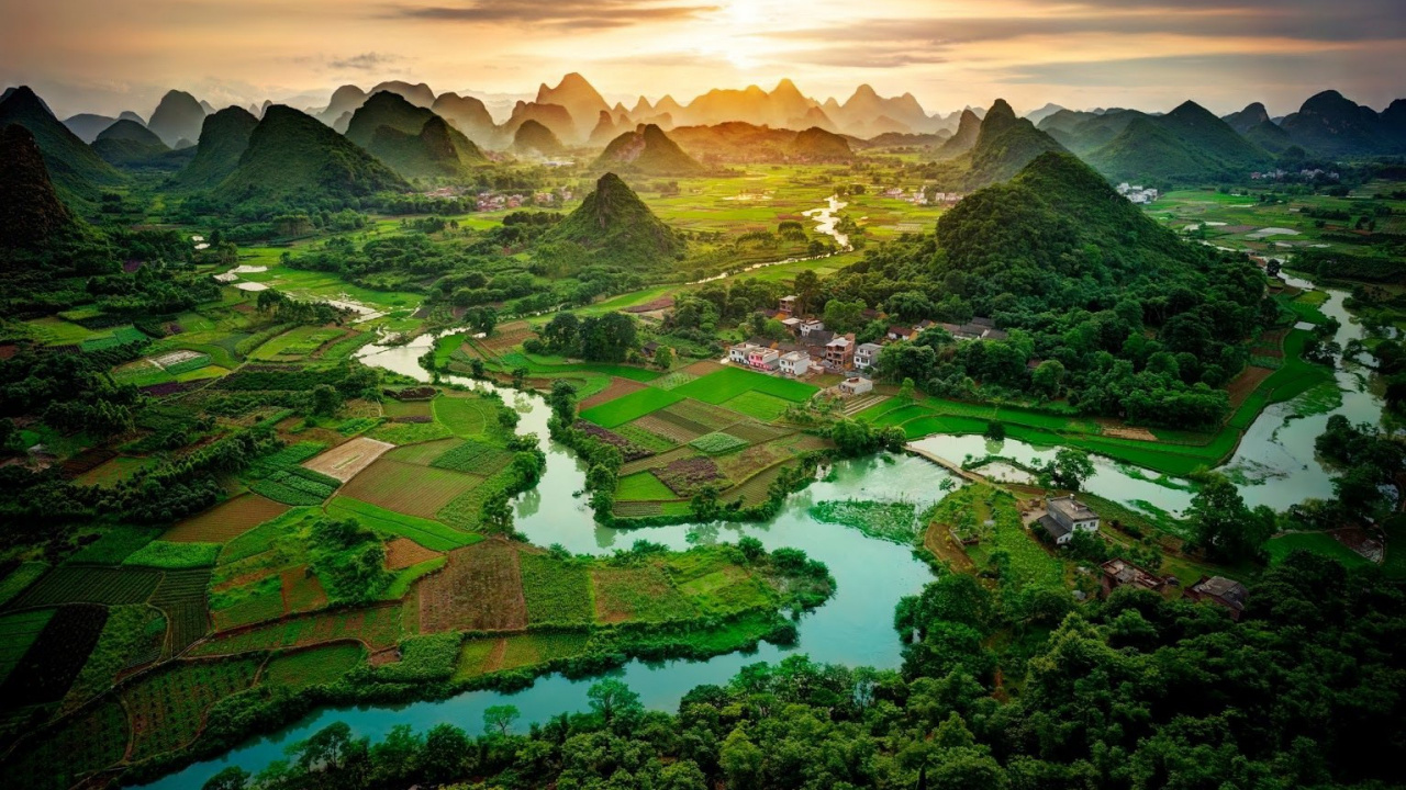 Обои природа, гора, нагорье, горная станция, пейзажи гор в разрешении 1280x720