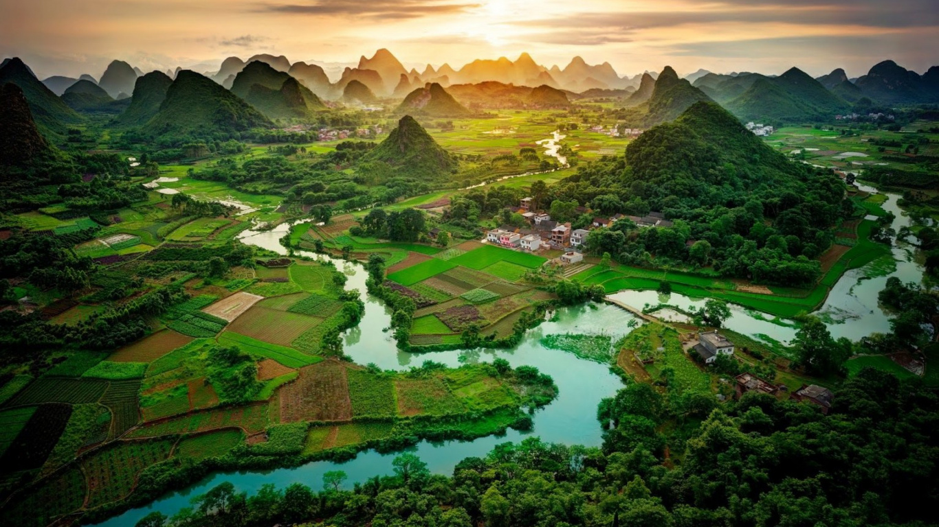 Обои природа, гора, нагорье, горная станция, пейзажи гор в разрешении 1366x768