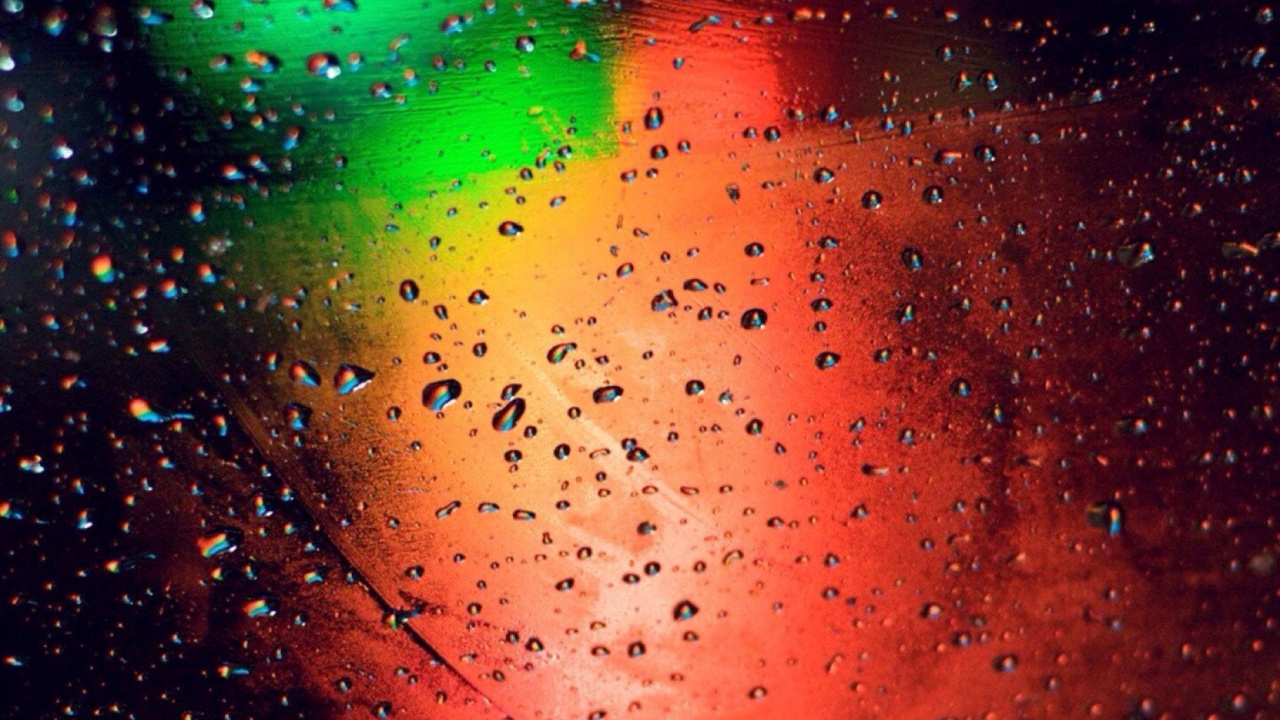 Обои вода, портрет, графика, падение, Апельсин в разрешении 1280x720