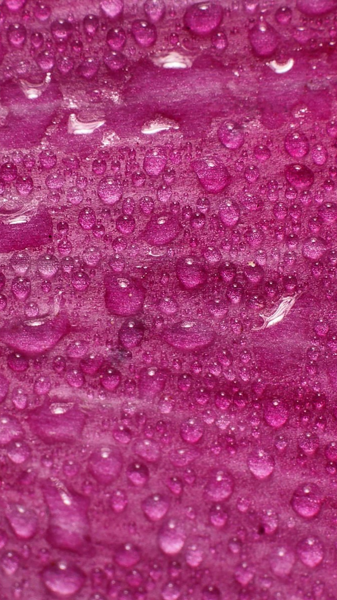 Обои падение, розовый, вода, пурпур, пурпурный цвет в разрешении 1080x1920