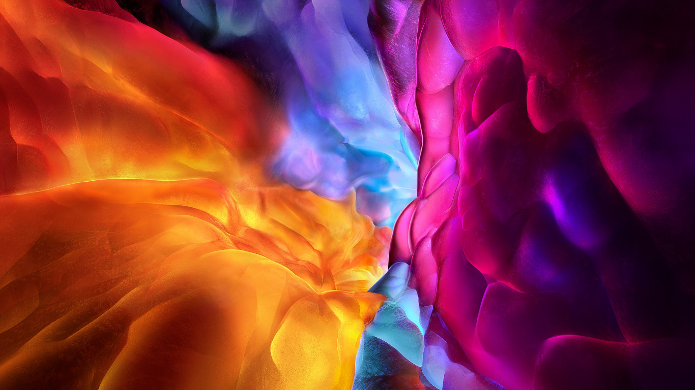 Обои айпад, ipad pro, apple, iPad Pro 2020, яблоко в разрешении 1366x768