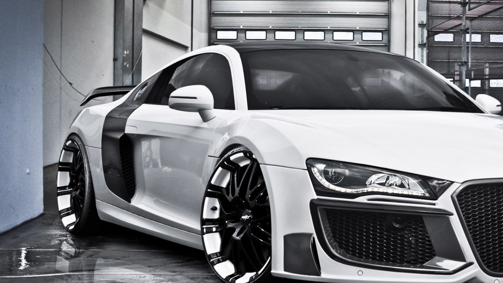 Обои audi, audi r8, черный, 2012 Ауди Р8 ГТ, Ауди А4 в разрешении 1920x1080