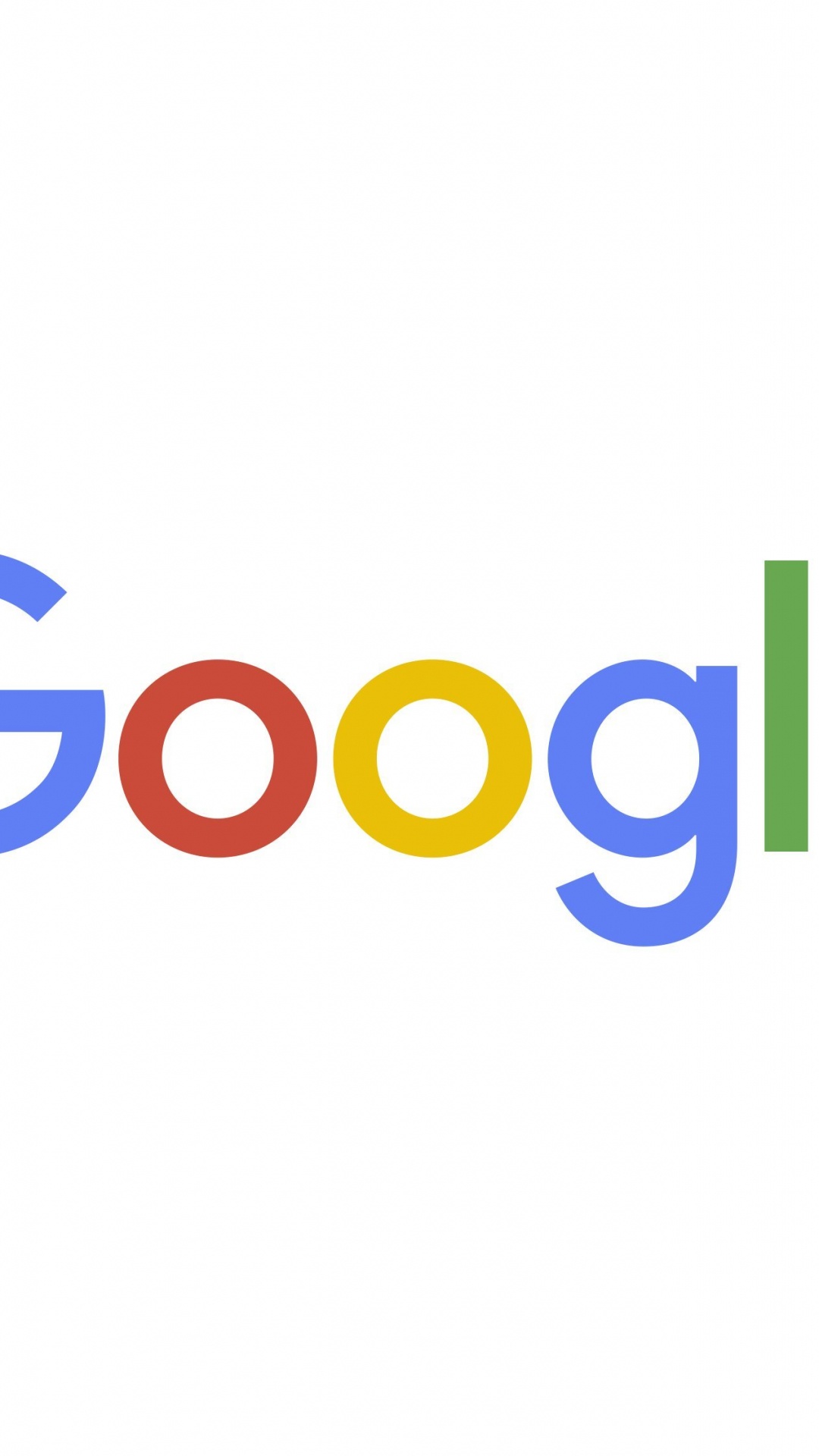 Обои лого, логотип google, Google, поиск Google, текст в разрешении 1080x1920