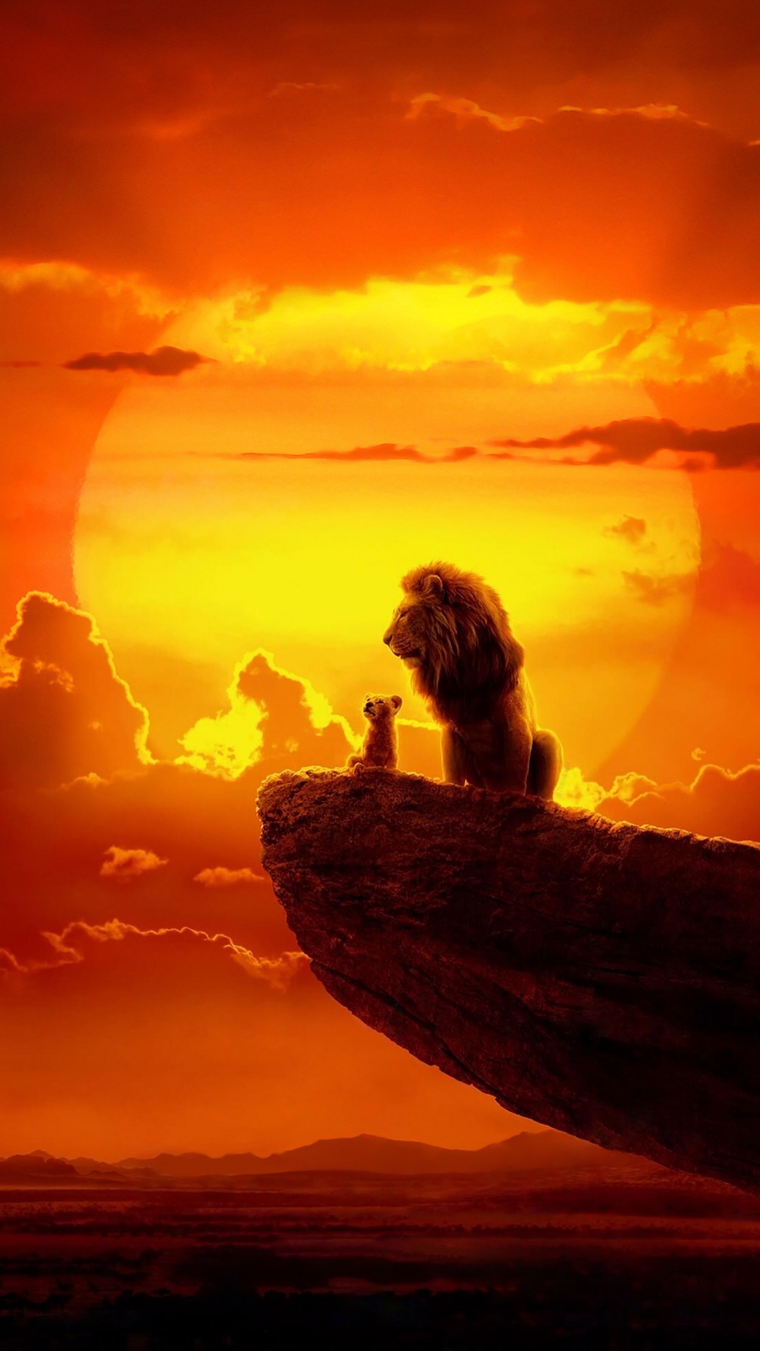 Обои облако, атмосфера, послесвечение, природа, сумрак в разрешении 1080x1920