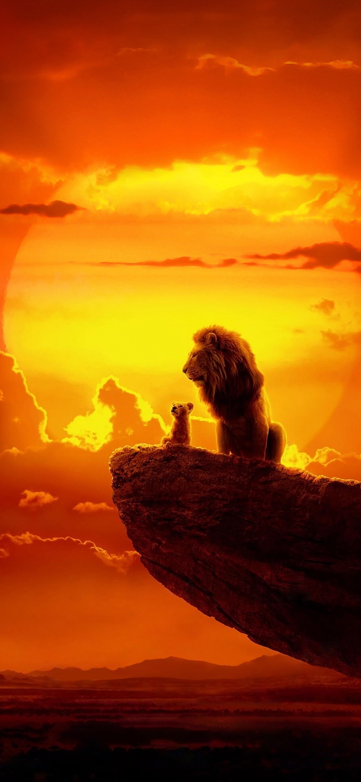 Обои облако, атмосфера, послесвечение, природа, сумрак в разрешении 1242x2688