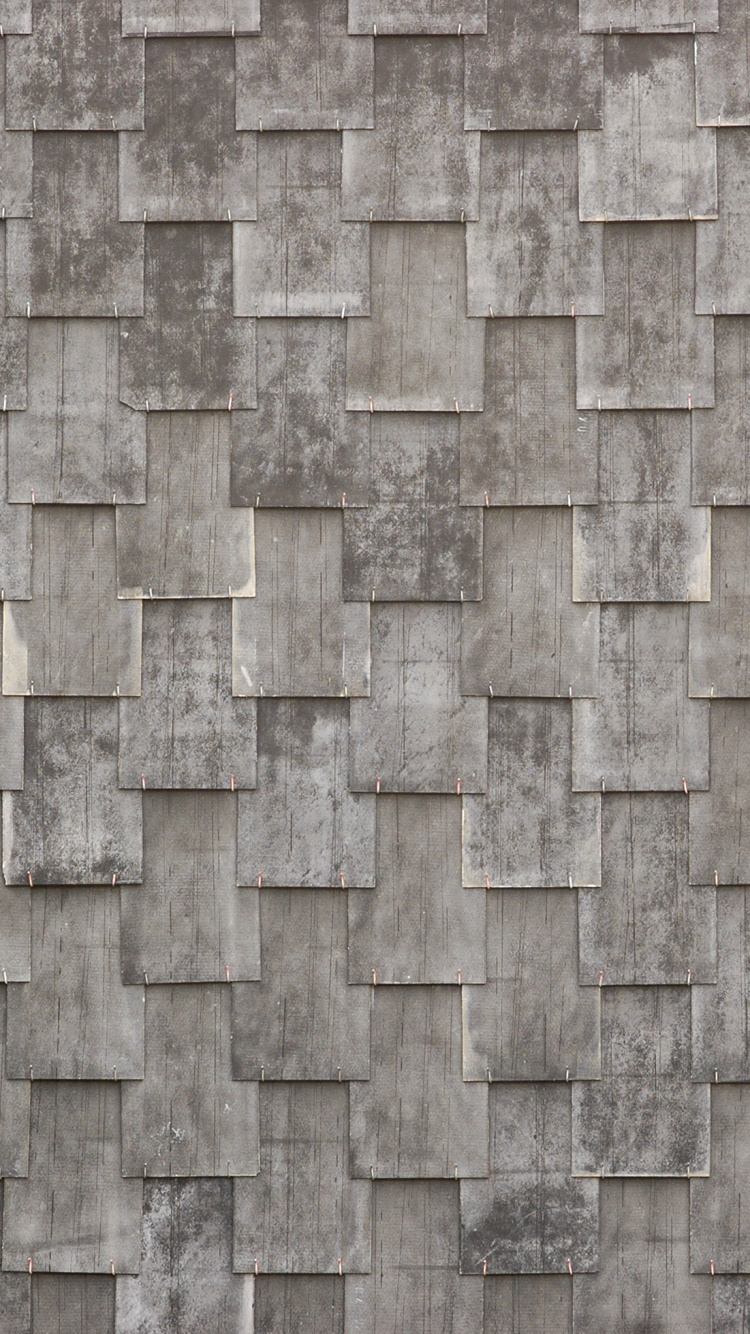 Обои черепица, крыша, кирпич, керамический материал, стена в разрешении 750x1334