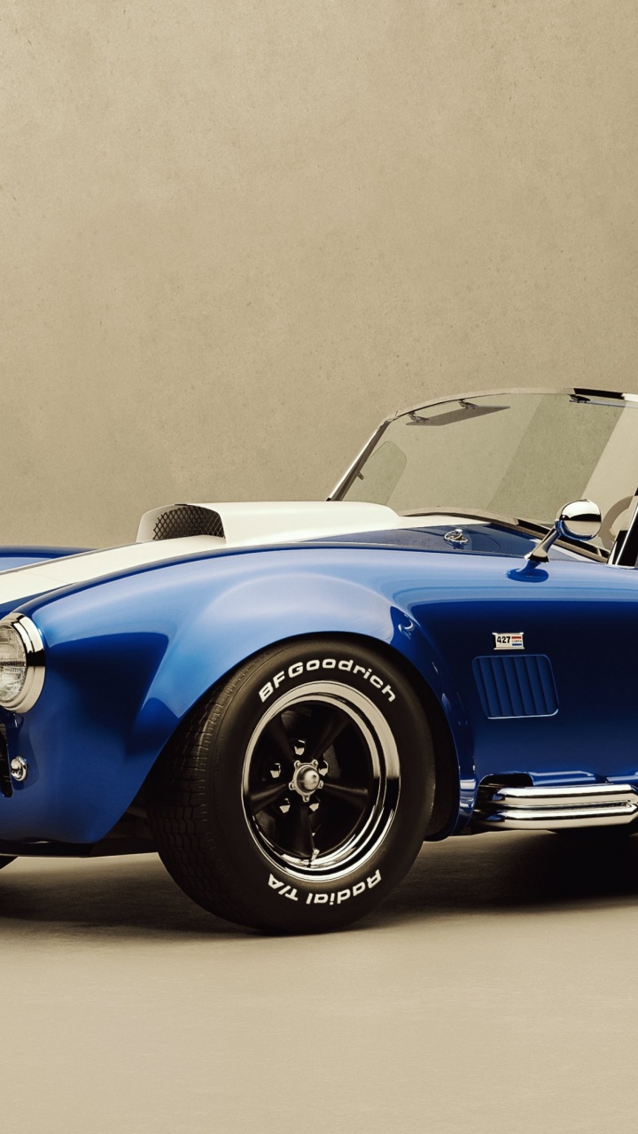 Обои ford, АС Кобра, кузов купе, weineck Cobra с ограниченным тиражом, автомобиль в разрешении 720x1280