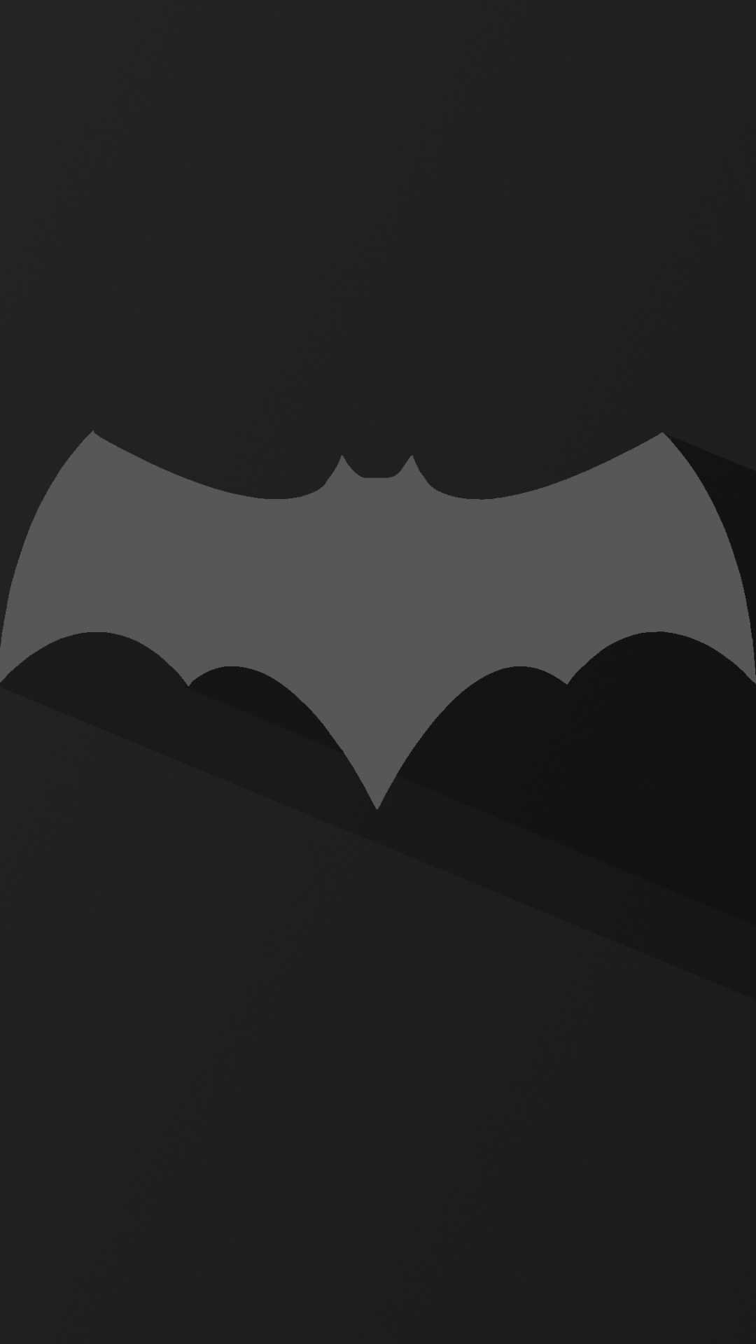 Обои Бэтмен, лого, летучая мышь, графика, монохромный в разрешении 1080x1920