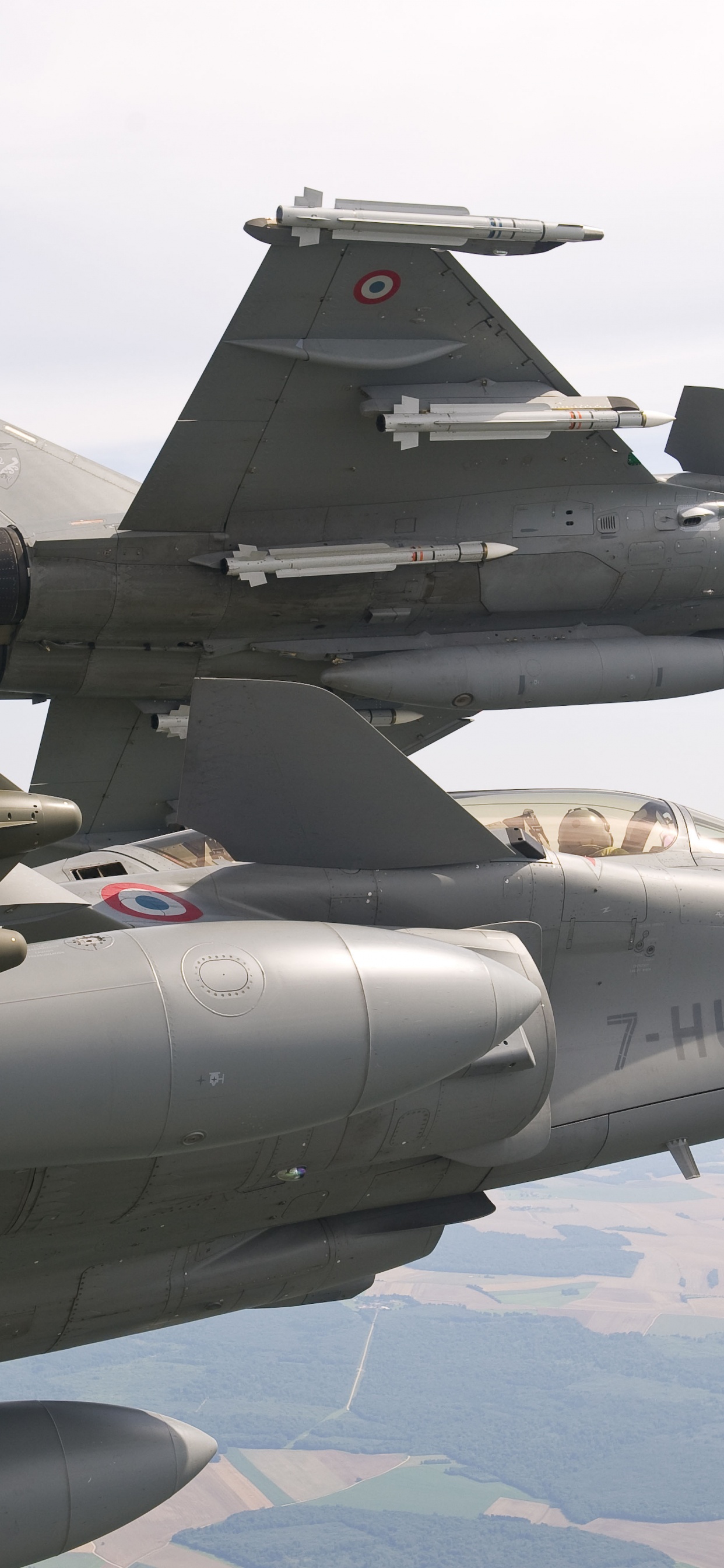 Обои Dassault Aviation, самолеты, военный самолет, самолет, воздушные силы в разрешении 1242x2688