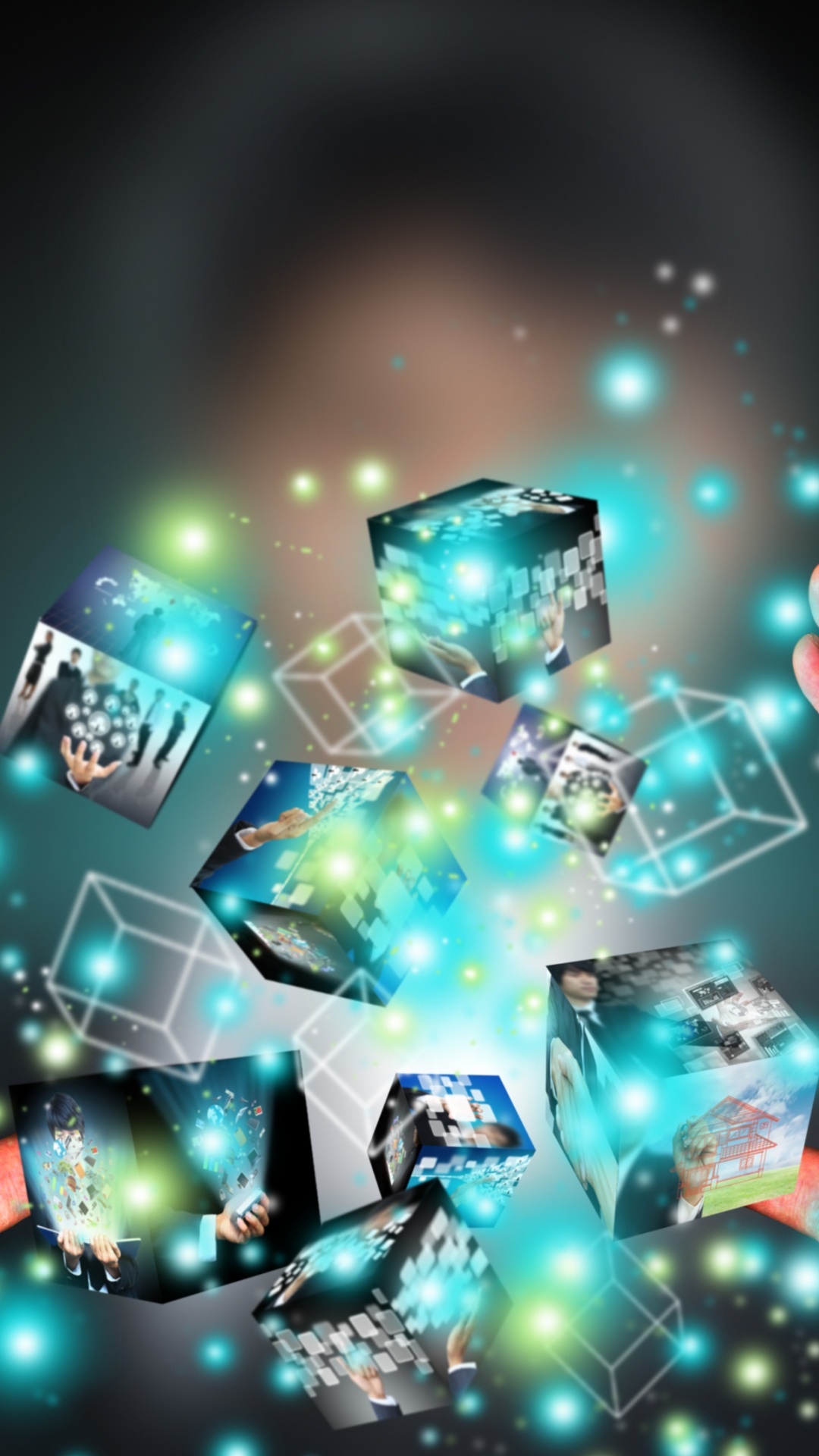 Обои инновация, бизнес, космос, технологии, графика в разрешении 1080x1920