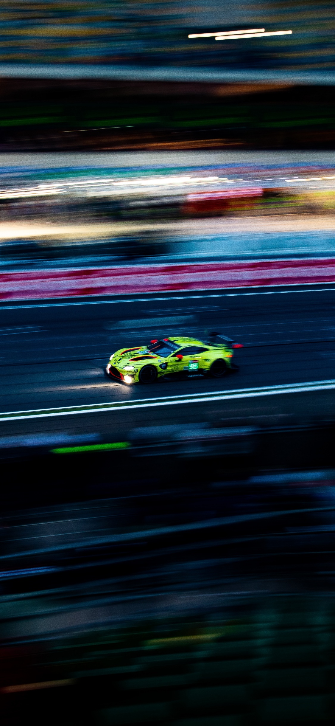 Обои выносливость гонки мотоспорт, ипподром, желтый, гоночный автомобиль, предпринимательство в разрешении 1125x2436