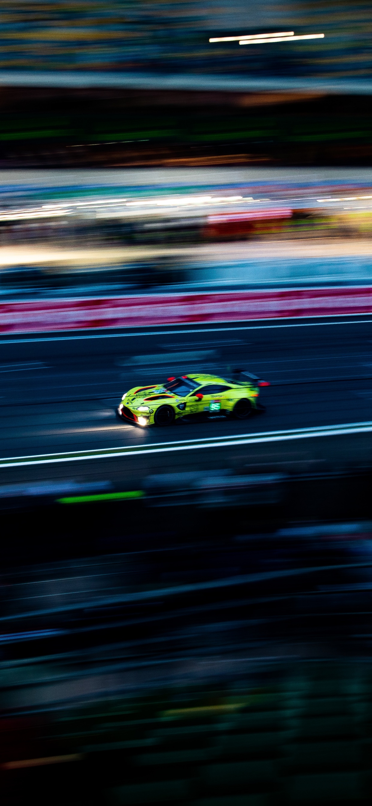 Обои выносливость гонки мотоспорт, ипподром, желтый, гоночный автомобиль, предпринимательство в разрешении 1242x2688