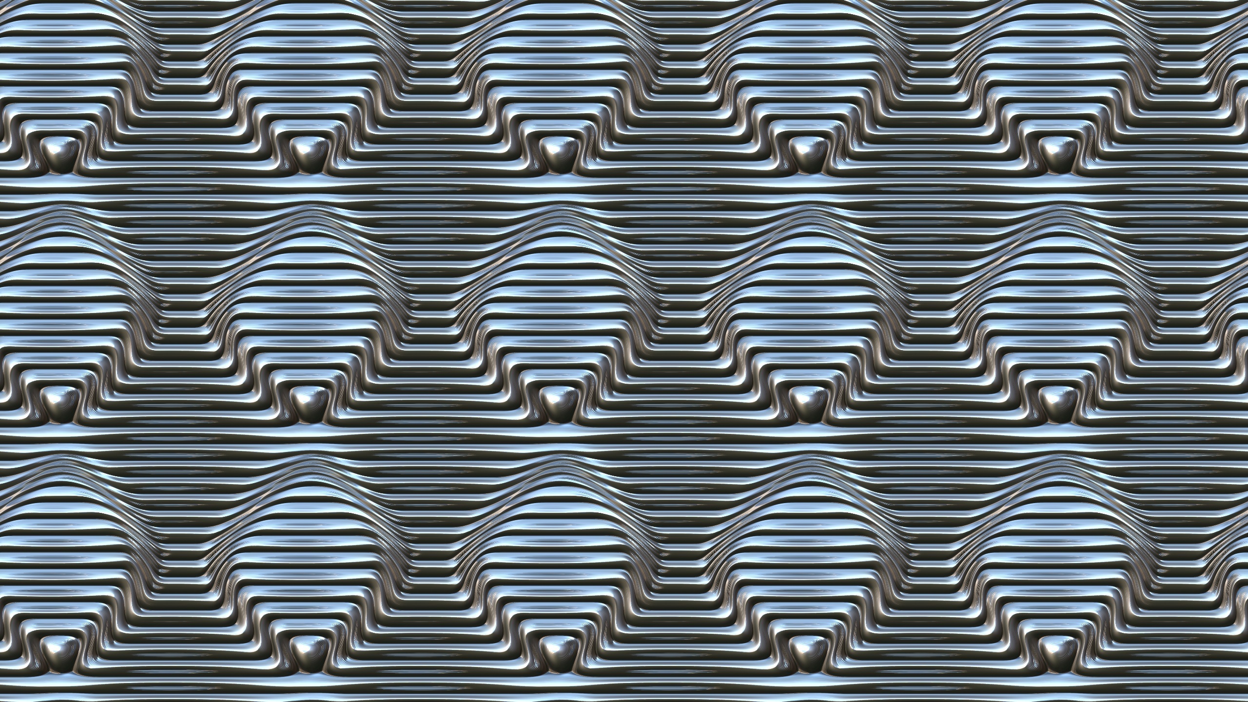 Обои узор, металл, линия, дизайн, симметрия в разрешении 2560x1440