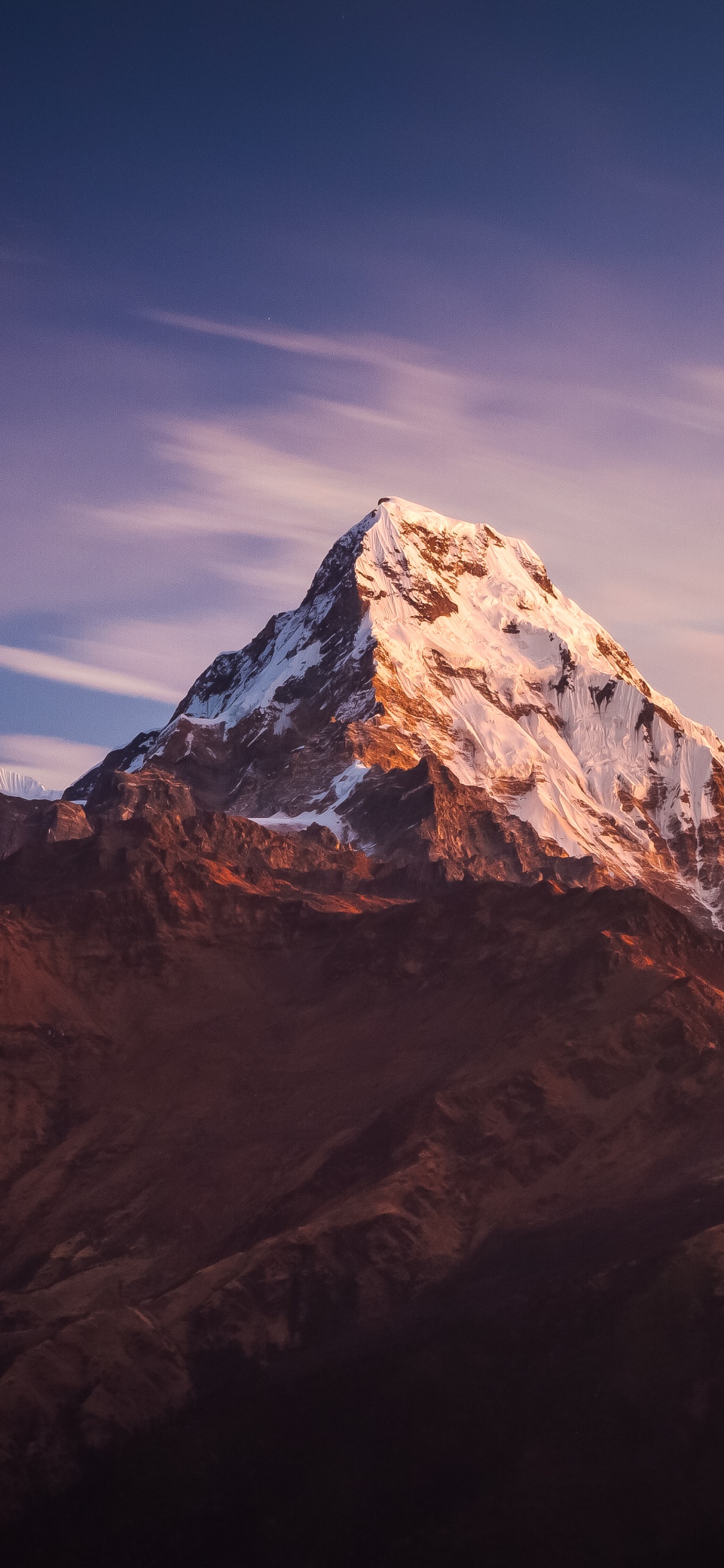 Обои Аннапурна, Аннапурна III, Святилище Аннапурны, Цепь Аннапурны, Аннапурна я в разрешении 1125x2436