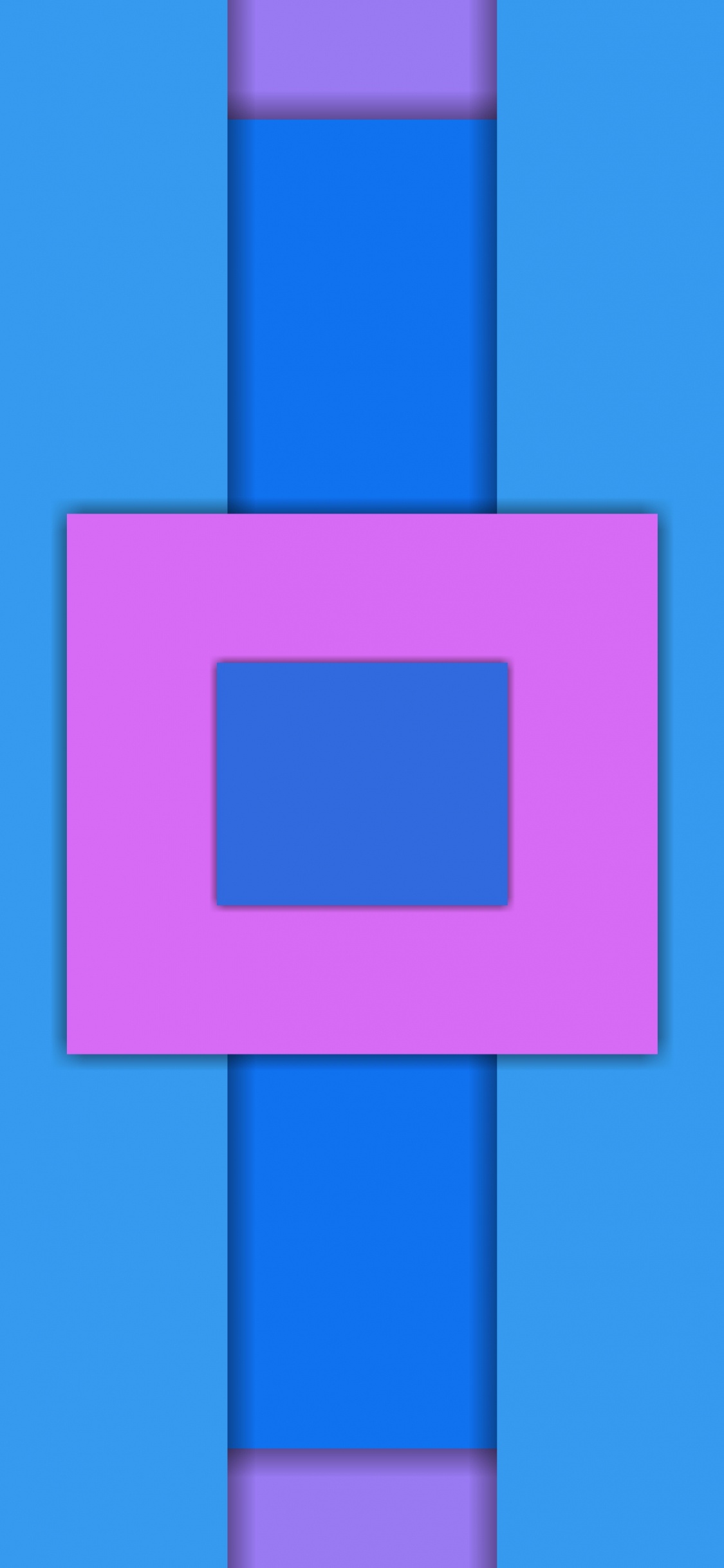 Обои синий, Фиолетовый, узор, пурпур, линия в разрешении 1125x2436