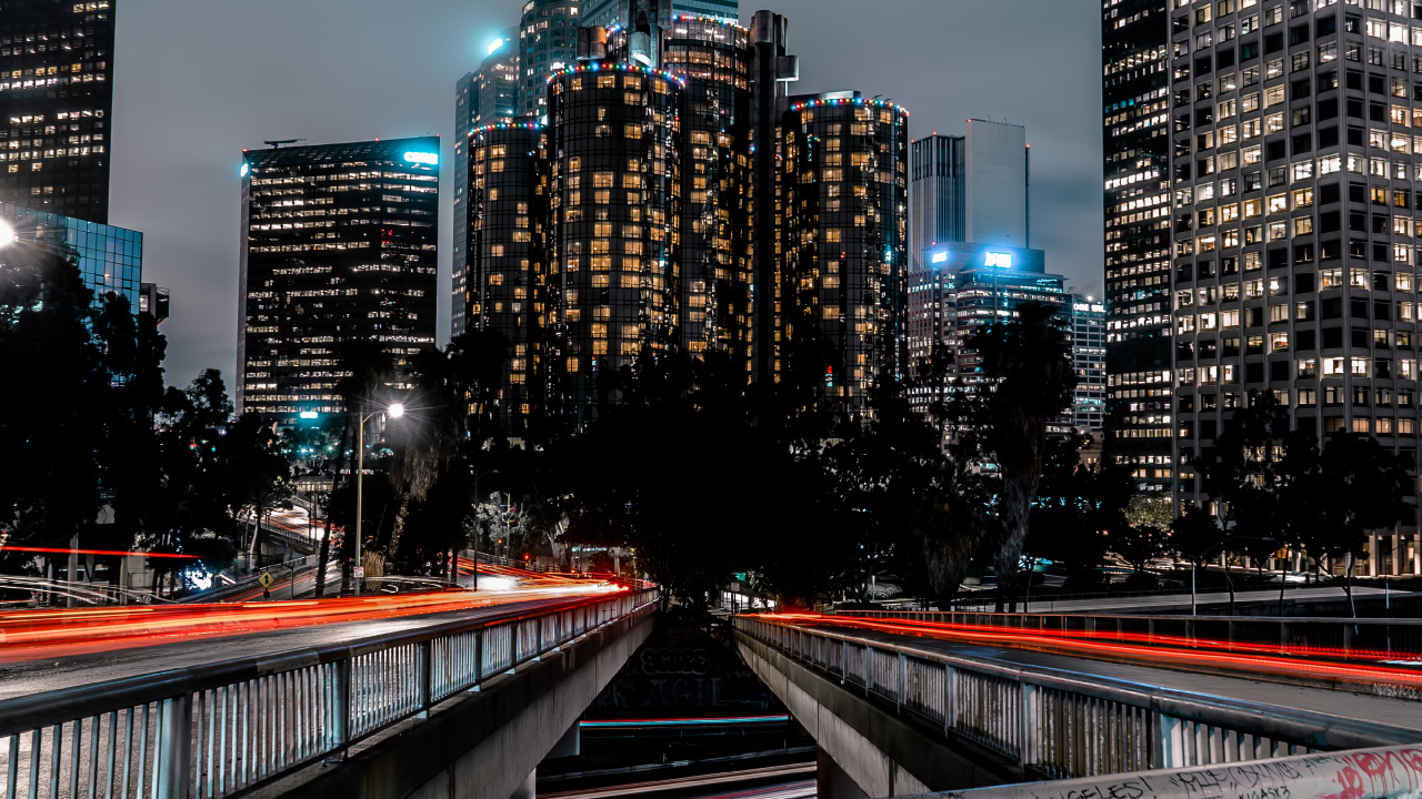 Обои архитектура, городской пейзаж, городской район, метрополия, город в разрешении 1280x720